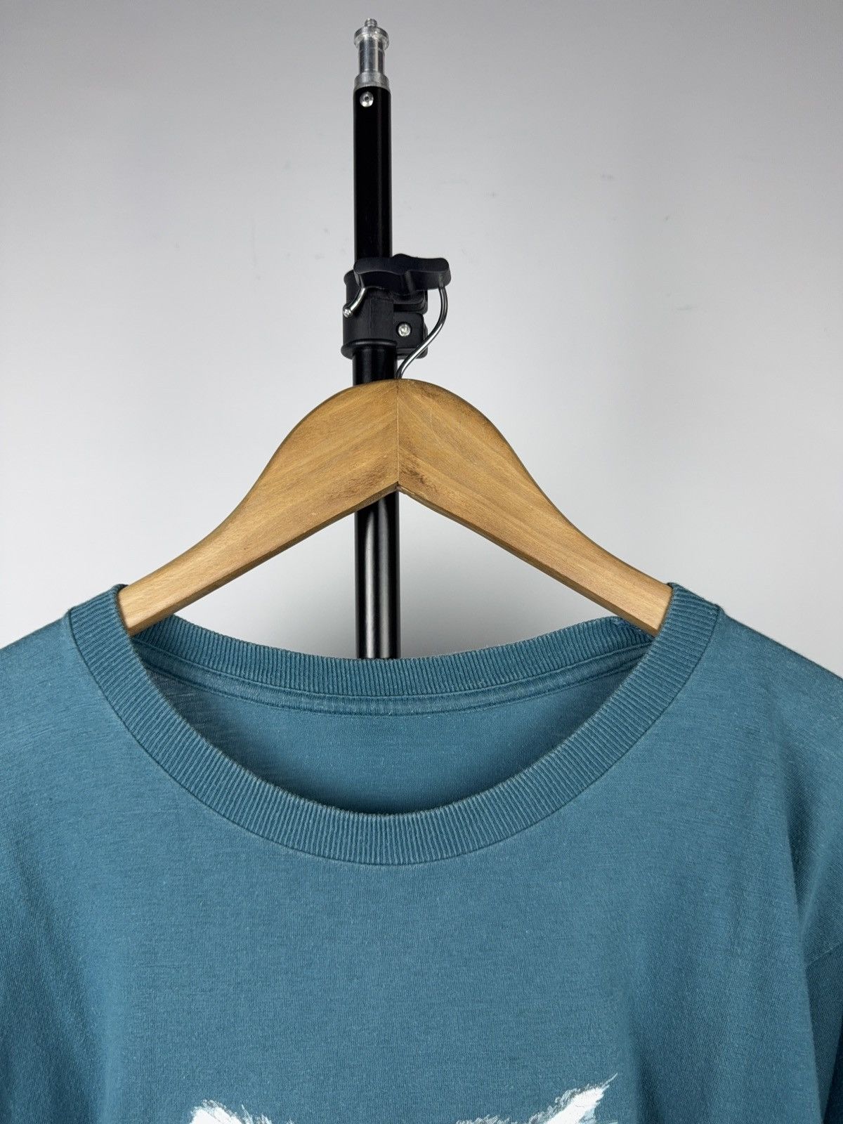 Japanese Brand Retro Rare 1992 Vintage Cat Logo Graphic Tee Single Stitch Size US M / EU 48-50 / 2 - 2 Thumbnail