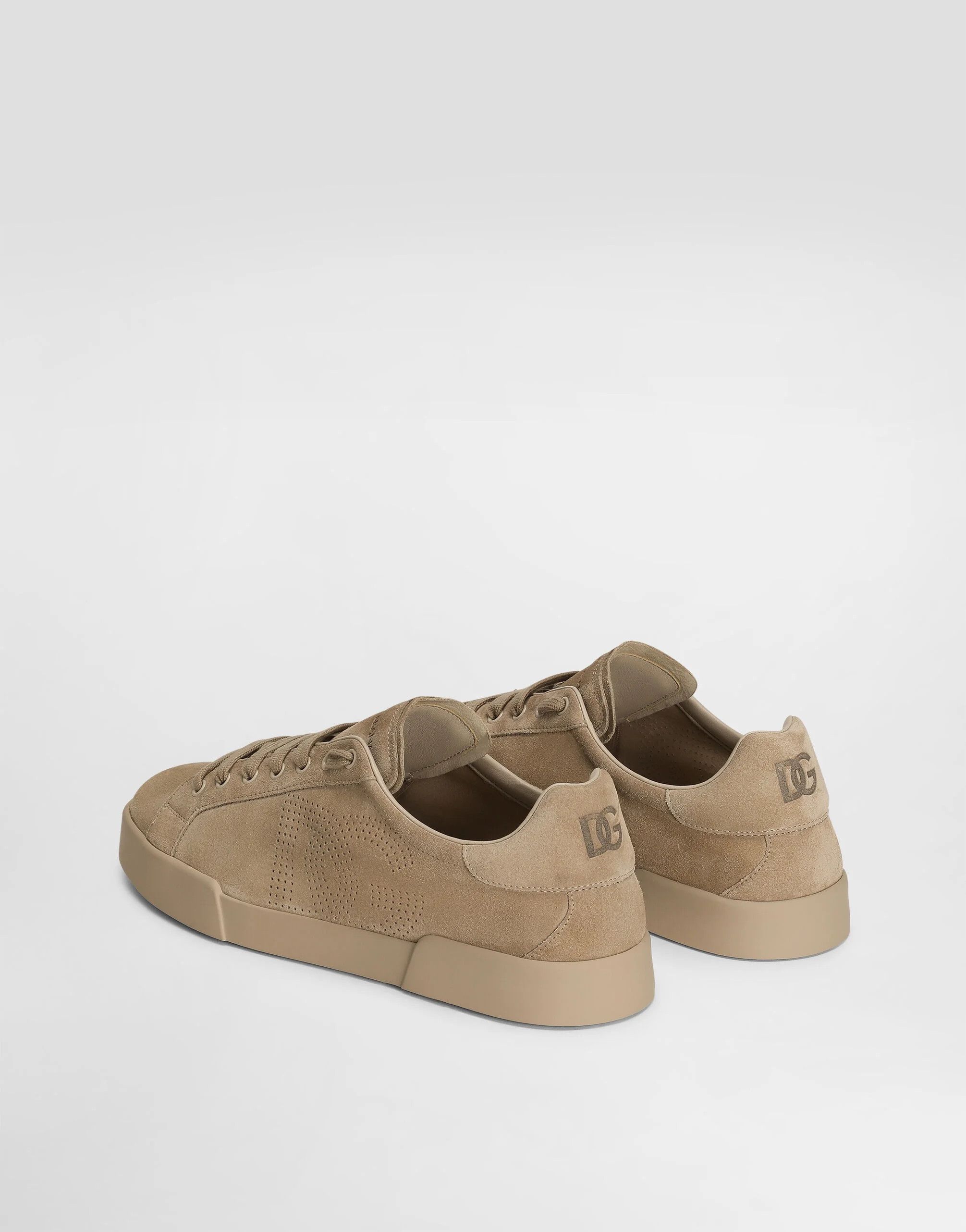 Dolce & Gabbana os11x0326 Strobel Portofino Sneakers in Beige Size US 9 / EU 42 - 2 Thumbnail