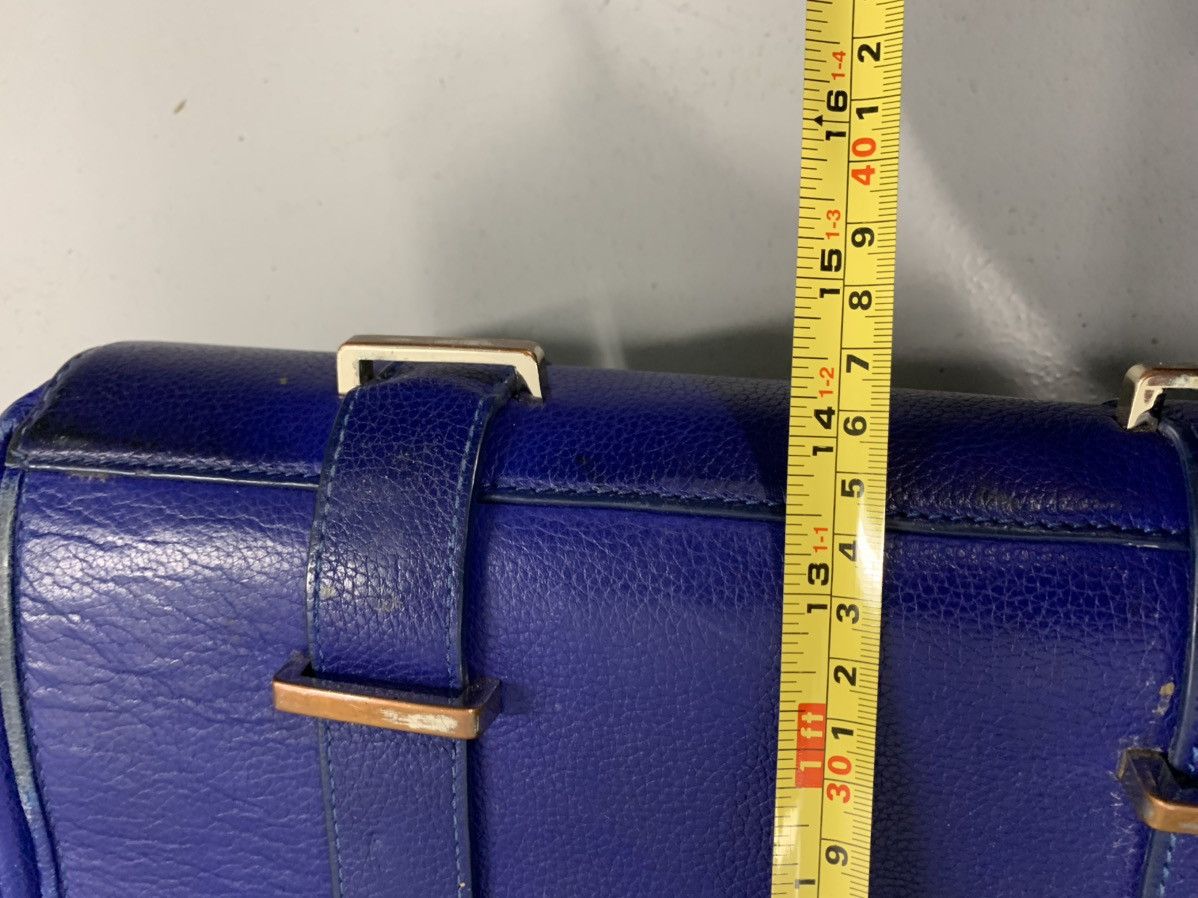 Miss Sixty Vintage Miss Sixty Electric Blue Leather Satchel Size ONE SIZE - 8 Thumbnail
