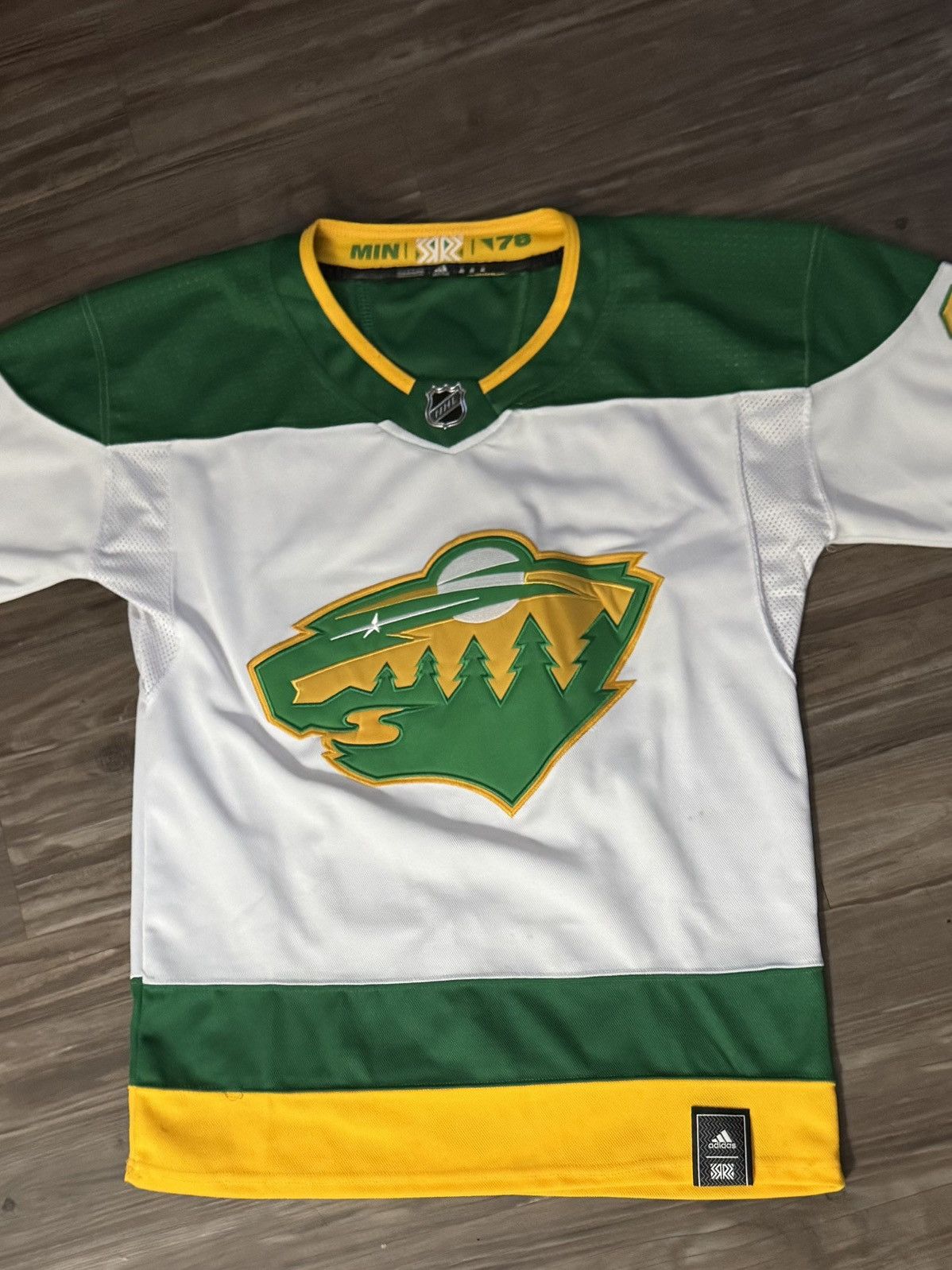 Adidas × Designer Minnesota Wild KAPRIZOV #97 jersey 2021 Size US L / EU 52-54 / 3 - 1 Thumbnail