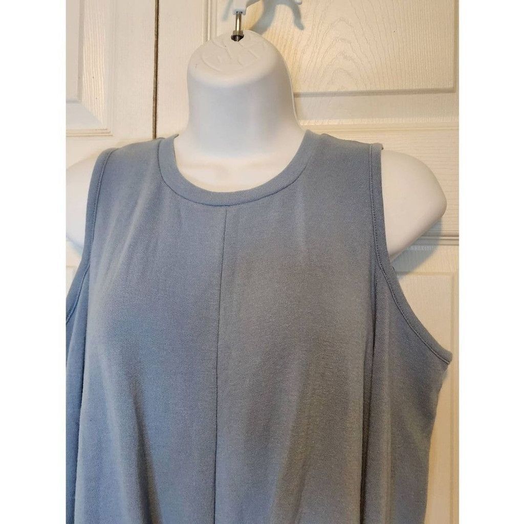 Michael Kors Michael Kors Blue Cold Shoulder Blouse Size S / US 4 / IT 40 - 1 Thumbnail