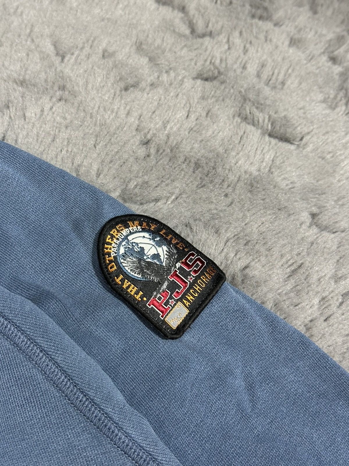 Parajumpers Vintage Parajumpers "P.J.S." Garment-Dyed Fleece Sweatshirt Size US L / EU 52-54 / 3 - 6 Thumbnail