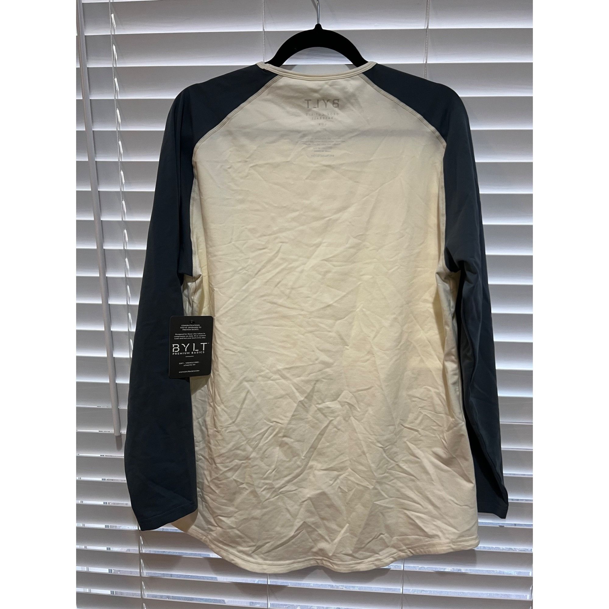 Other Bylt Baseball Drop Cut Lux Long Sleeve T-Shirt - NWT Size L Size US L / EU 52-54 / 3 - 3 Thumbnail