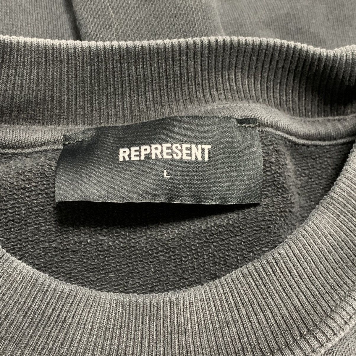 Represent Clo. Represent Large Horizons Aged Black Sweater Sweatshirt Size US L / EU 52-54 / 3 - 4 Thumbnail