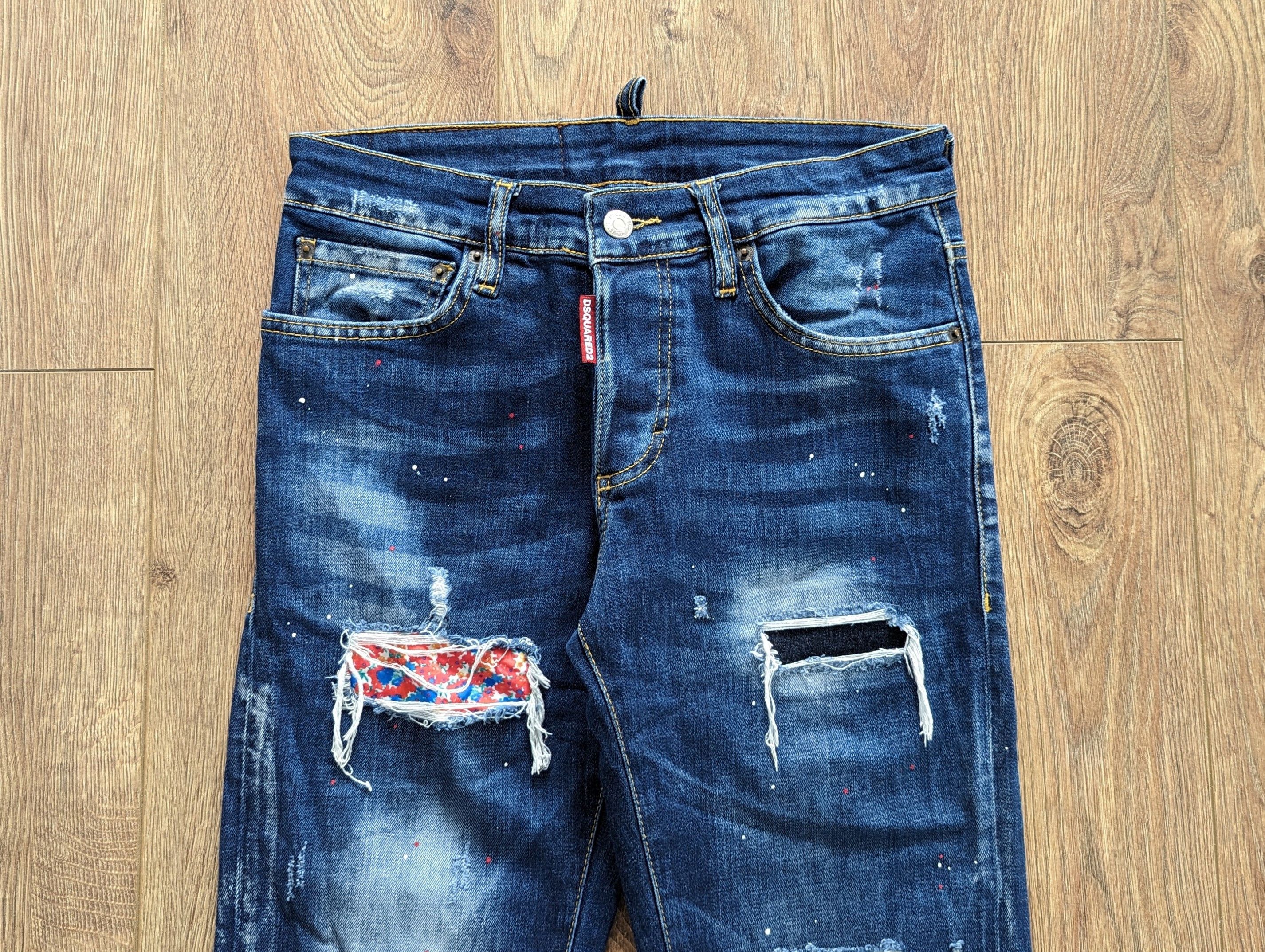 Dsquared2 DSQUARED2 1975 Easy Slim Jeans Men's Size 44 Made In Italy Size US 28 / EU 44 - 2 Thumbnail