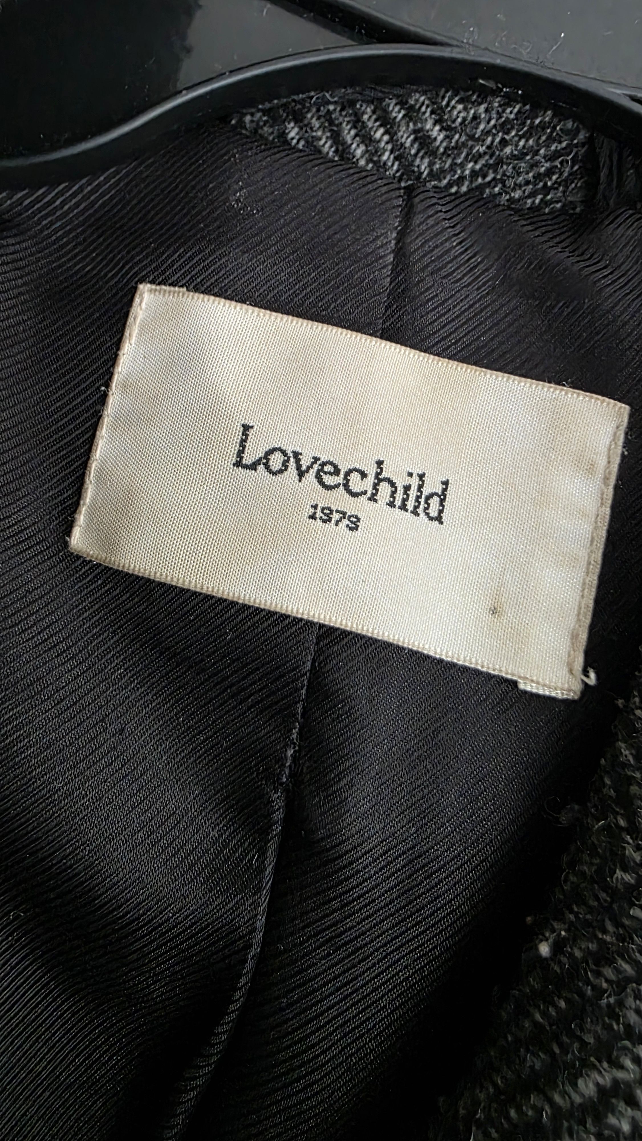 Other Lovechild 1979 – Long herringbone wool coat • classic Size XXL / US 16-18 / IT 52-54 - 9 Thumbnail
