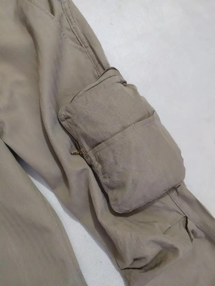 Japanese Brand Body Butter Japan Cargo Parachute Trouser Gas mask Pant Size US 30 / EU 46 - 4 Thumbnail