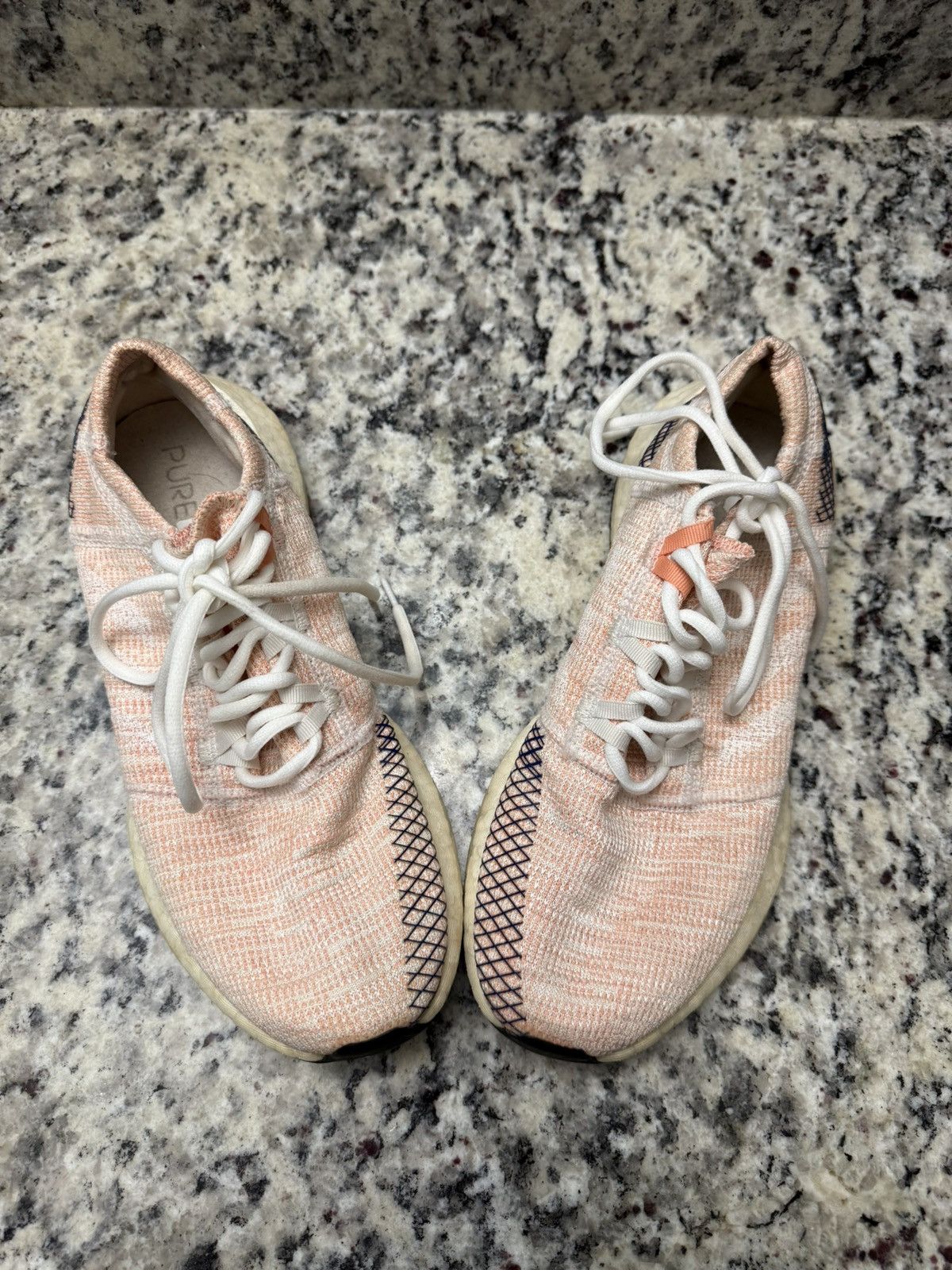 Adidas Adidas 2018 Women’s Pure Boost Go Running White Sneakers 8W Size US 8 / IT 38 - 9 Thumbnail