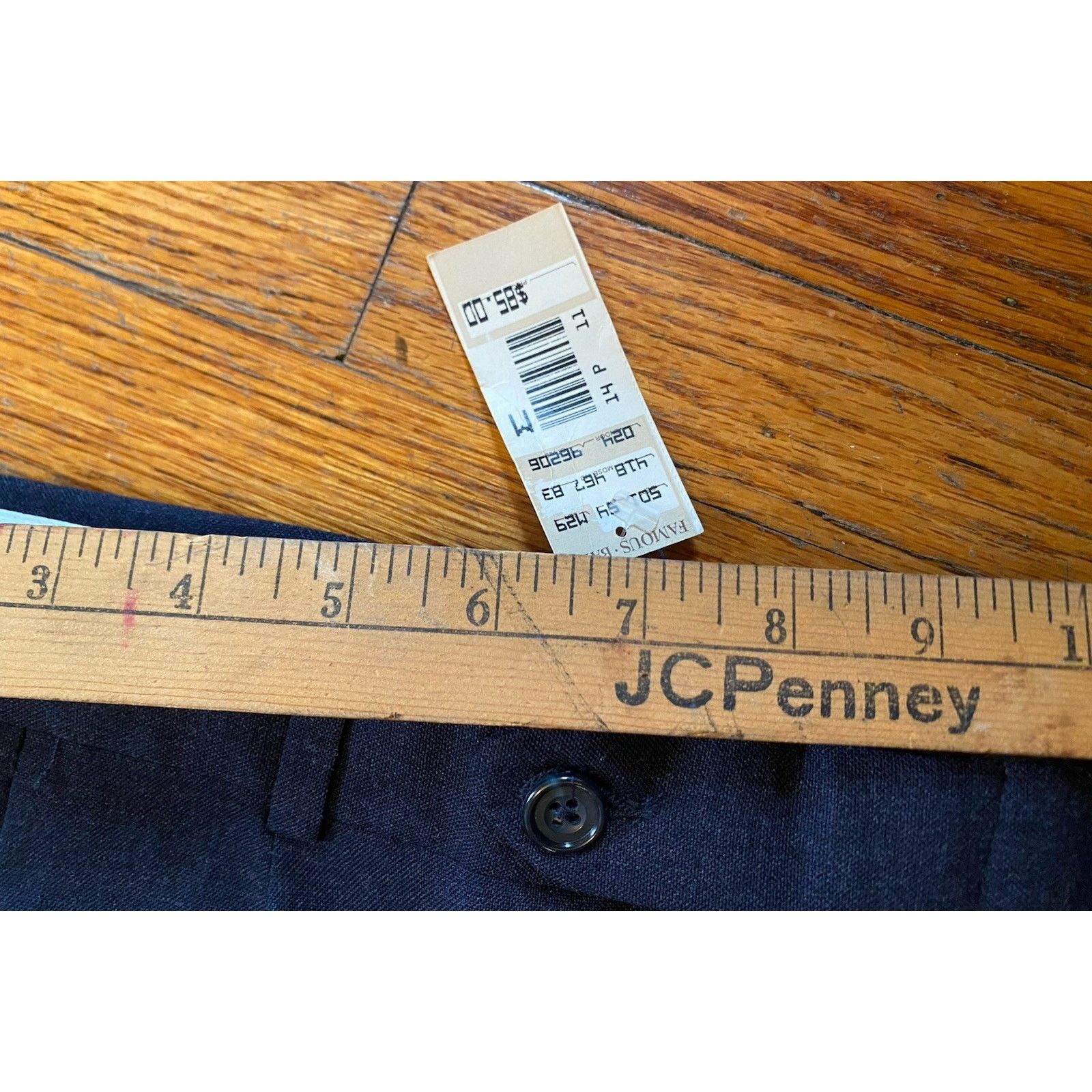 Evan Picone NEW USA Evan Picone Men’s Pants Wool W36 Unfinished Hem NWT Size US 36 / EU 52 - 6 Thumbnail