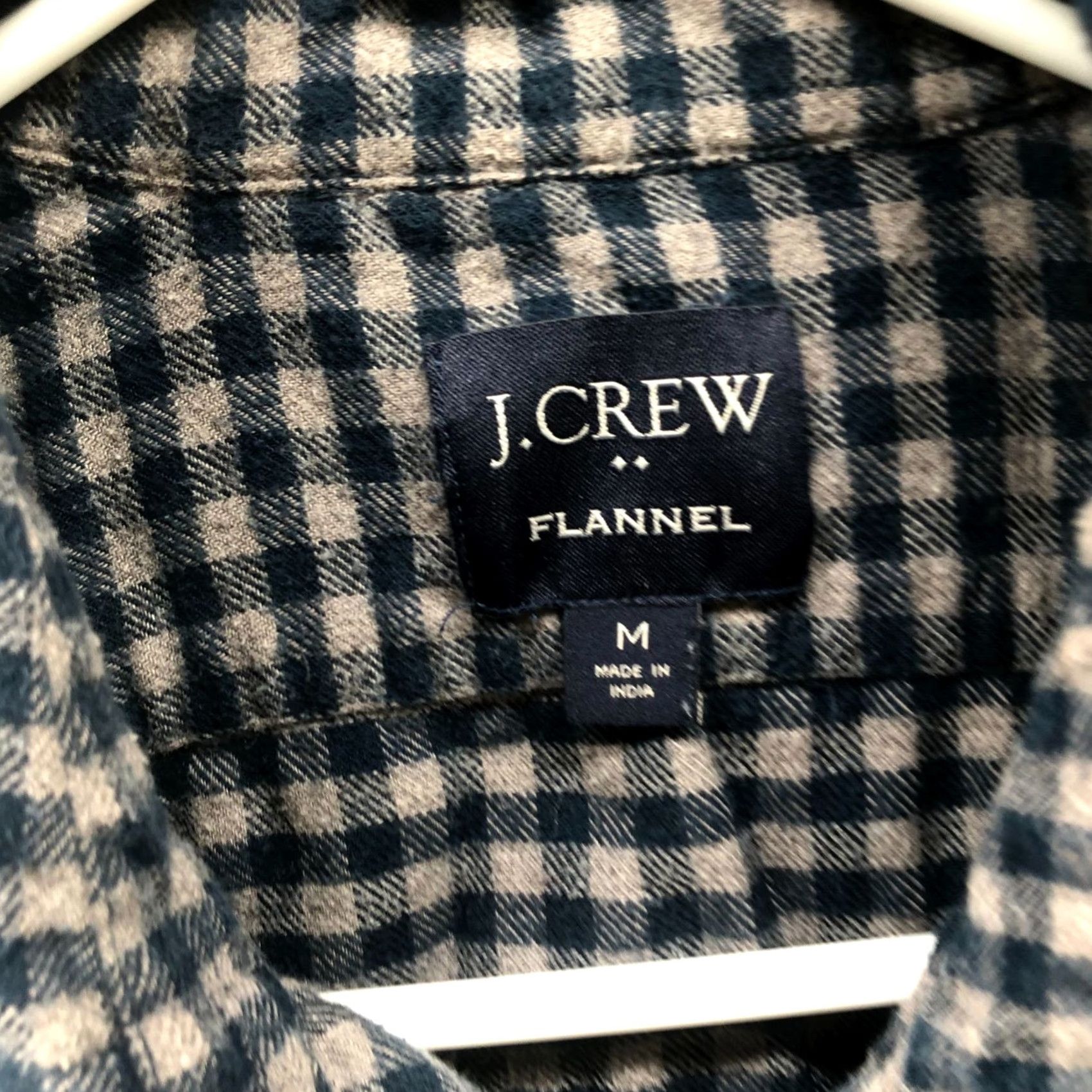 J.Crew J. Crew Flannel Shirt Mens M Blue Gray Check Plaid Cotton Long Sleeve Shirt Mens M Blue Gray Check Plaid Cotton Long Sleeve Size US M / EU 48-50 / 2 - 6 Thumbnail