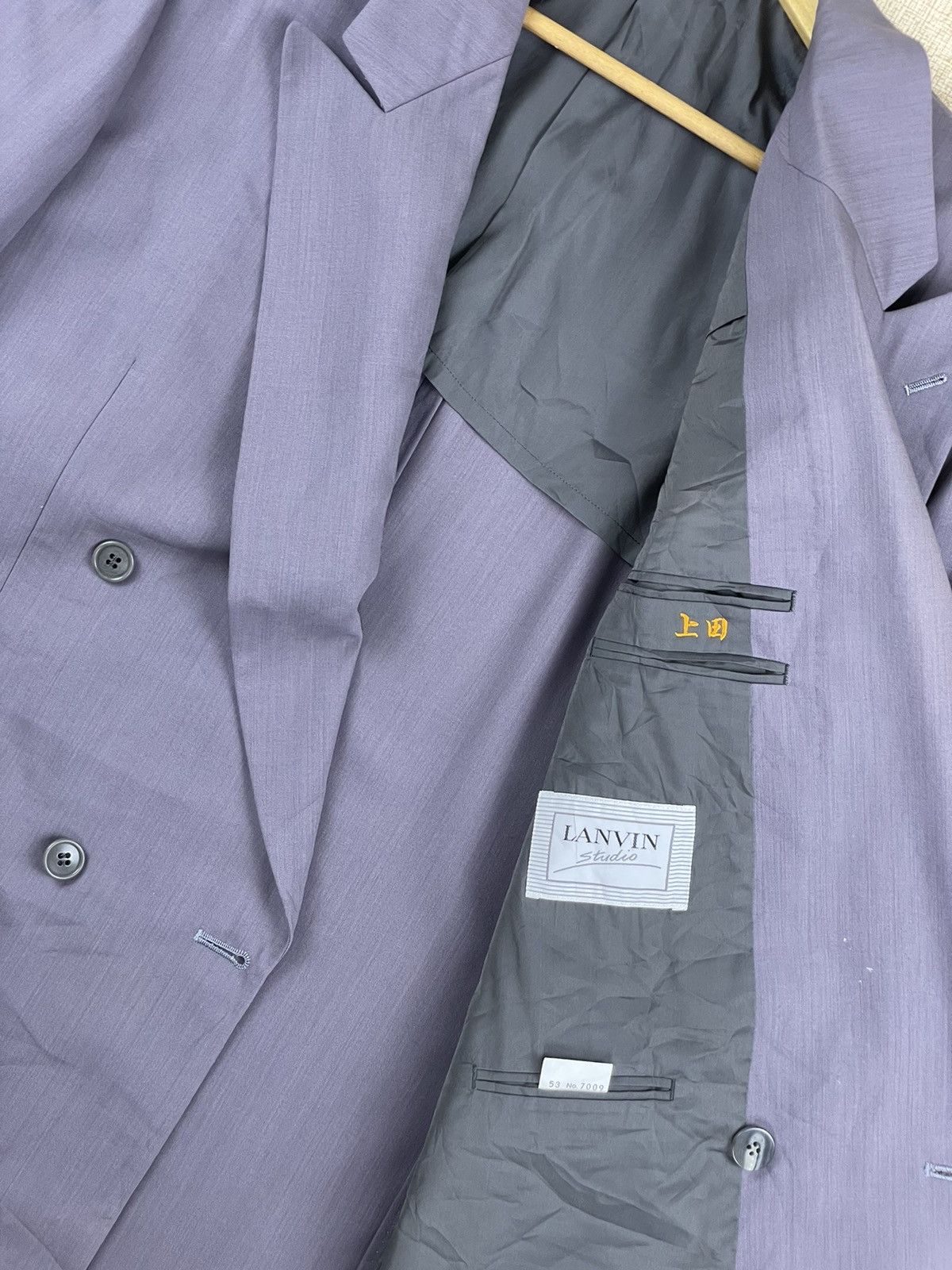 Lanvin × Vintage Vintage LANVIN STUDIO Luxury Brand Blazer Jacket Size US M / EU 48-50 / 2 - 13 Thumbnail