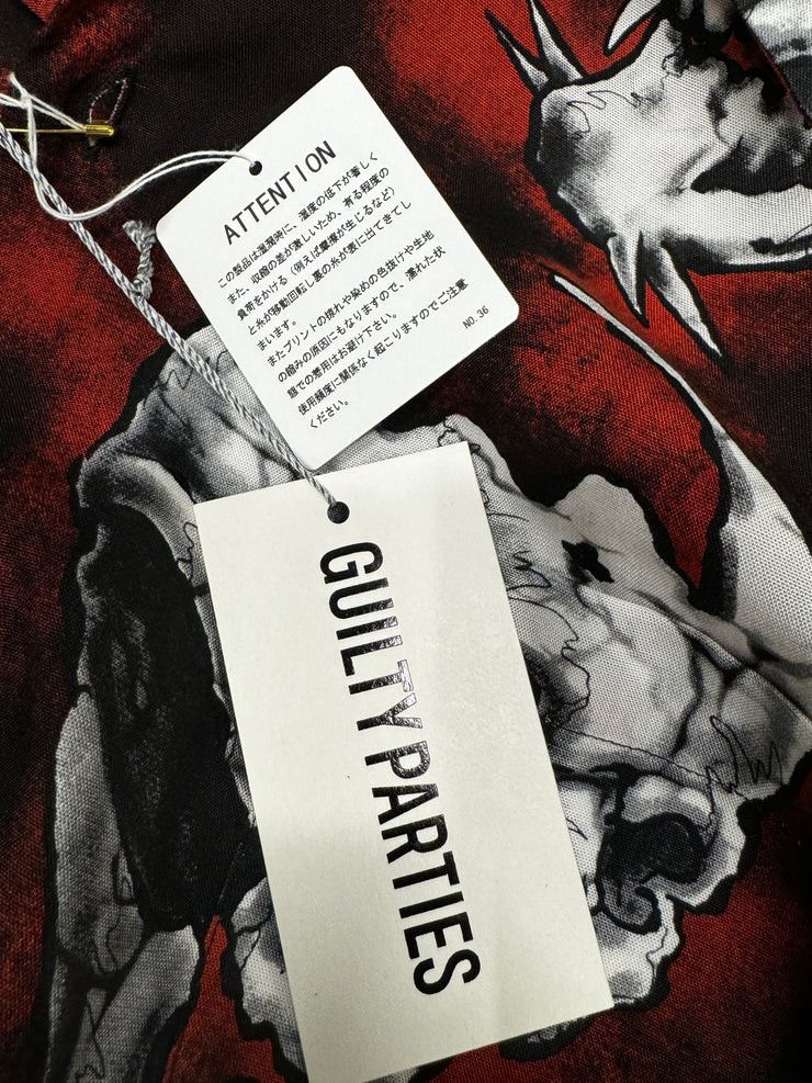 Wacko Maria Wacko Maria X 56Tattoo Studio The Guilty Parties Skull Shirt Size US M / EU 48-50 / 2 - 3 Thumbnail