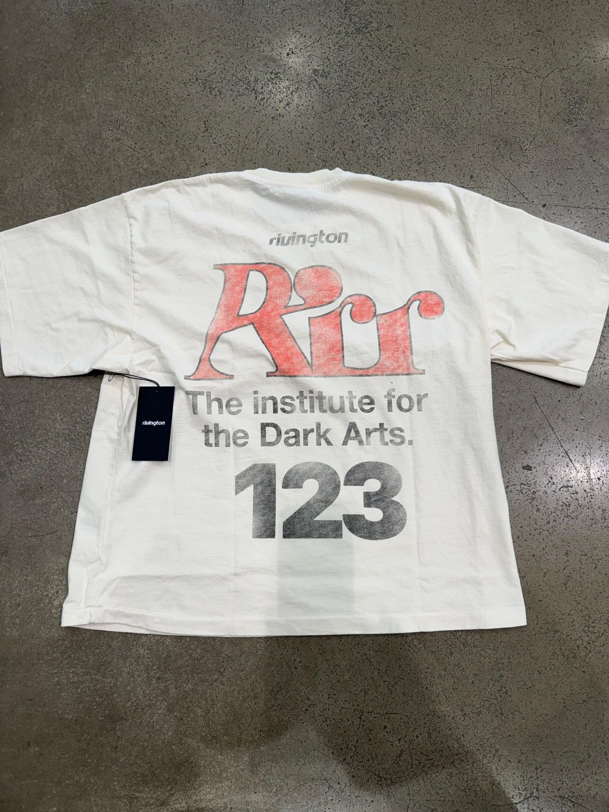RRR-123 RIVINGTON ROI REBIS - Dark Arts CVA Tee Max White Size US XL / EU 56 / 4 - 1 Thumbnail