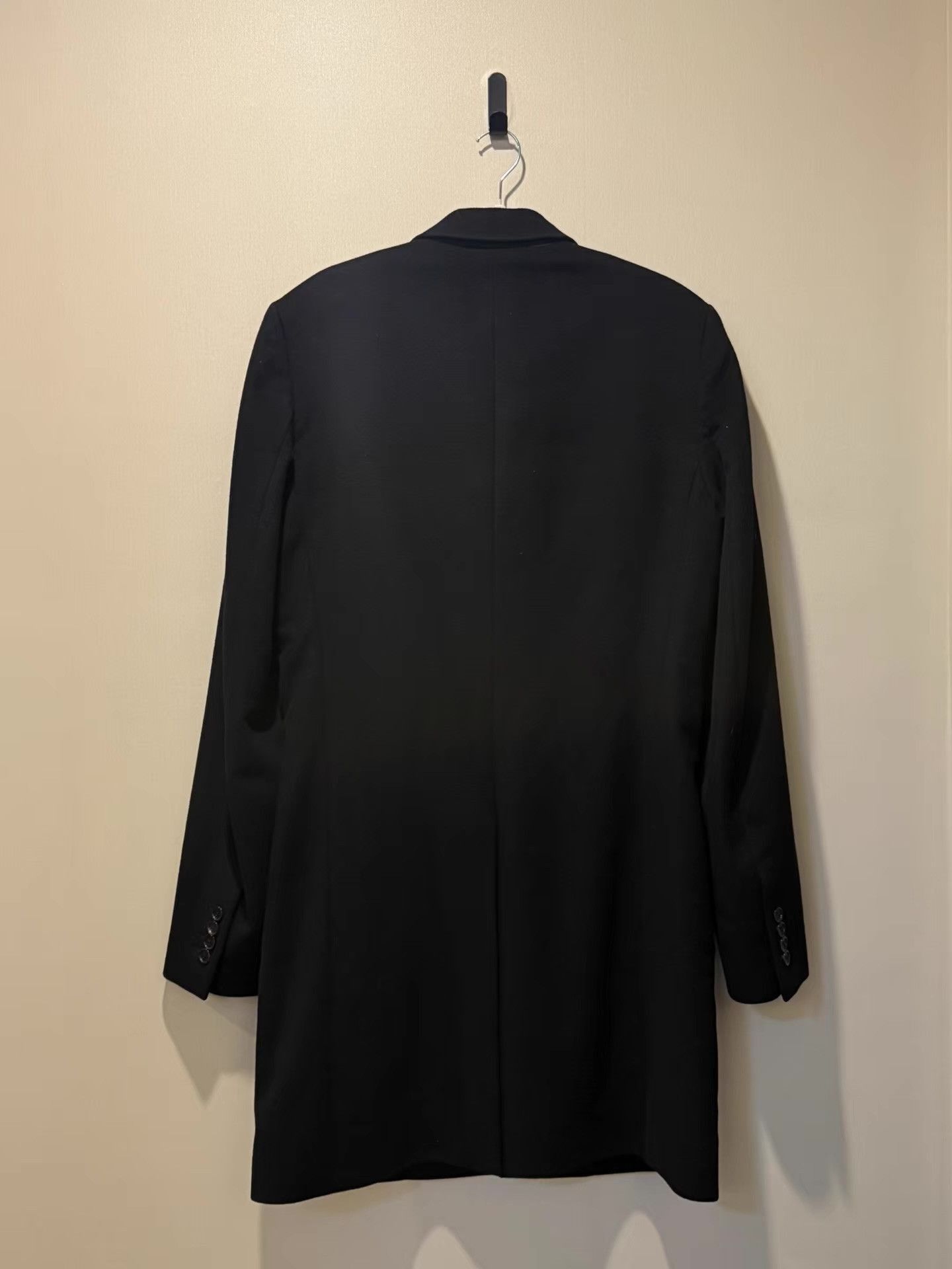 Dior Black Long Heavy Coat Size L Size US L / EU 52-54 / 3 - 2 Thumbnail