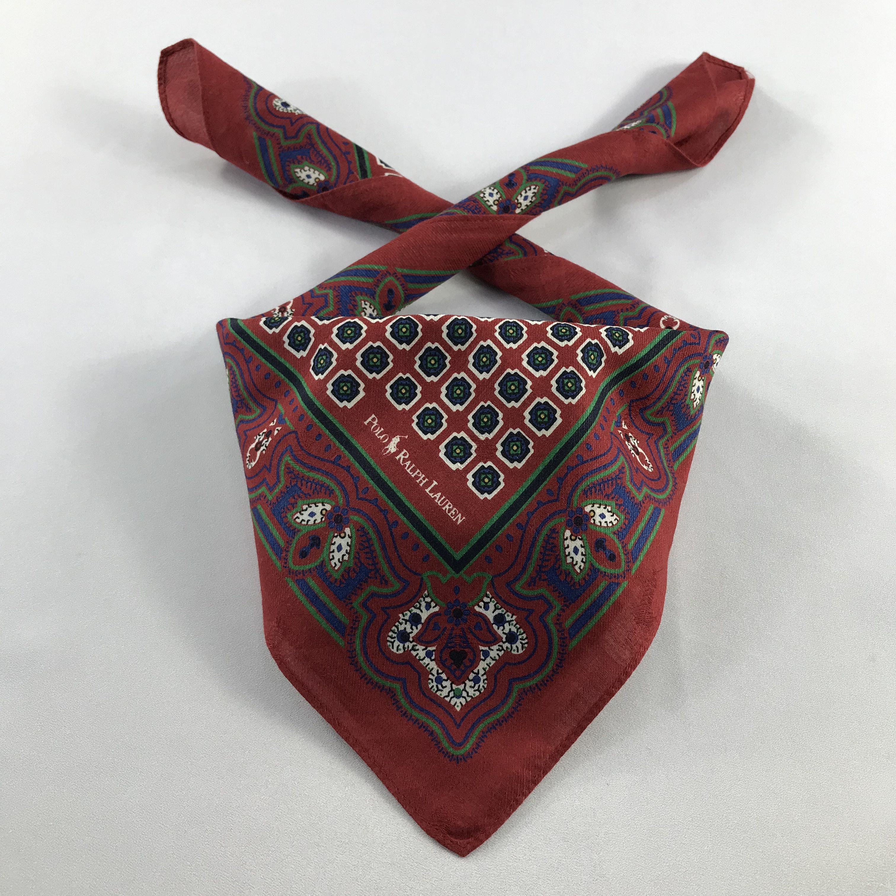 Polo Ralph Lauren Polo Ralph Lauren Handkerchief / Bandana / Neckerchief C793 Size ONE SIZE - 1 Thumbnail