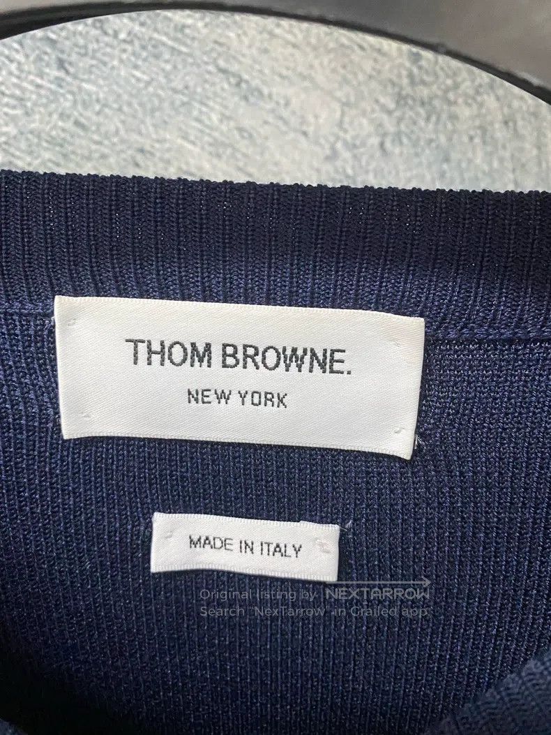 Thom Browne Thom Browne Round Neck Crewneck Sweater Size US XS / EU 42 / 0 - 4 Thumbnail