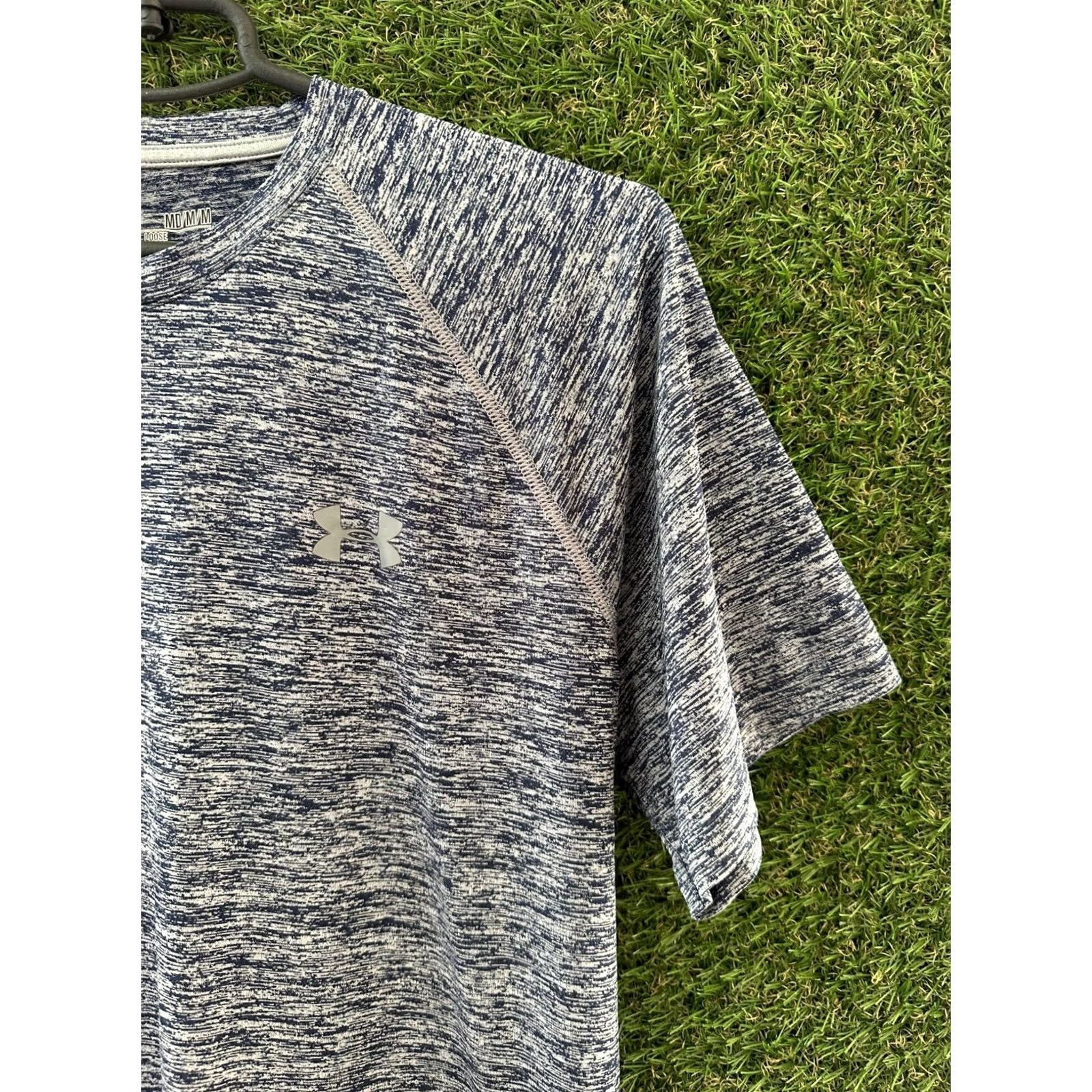 Under Armour Under Armour HeatGear Shirt Men M Blue Short Sleeve Jersey 2016 Training Compression T-Shirt Size M Size US M / EU 48-50 / 2 - 4 Thumbnail