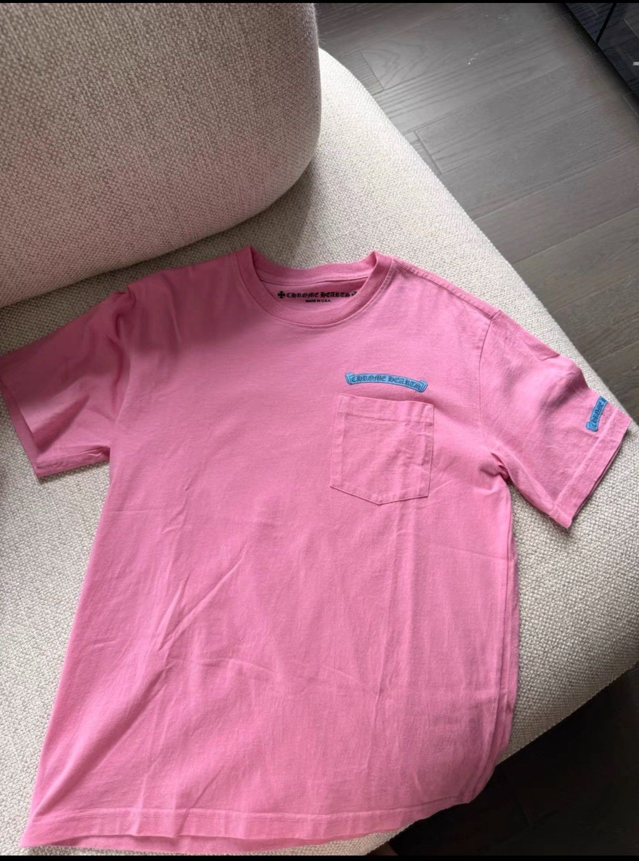 Chrome Hearts Chrome Hearts Pink T-Shirt m Men Size US M / EU 48-50 / 2 - 10 Thumbnail