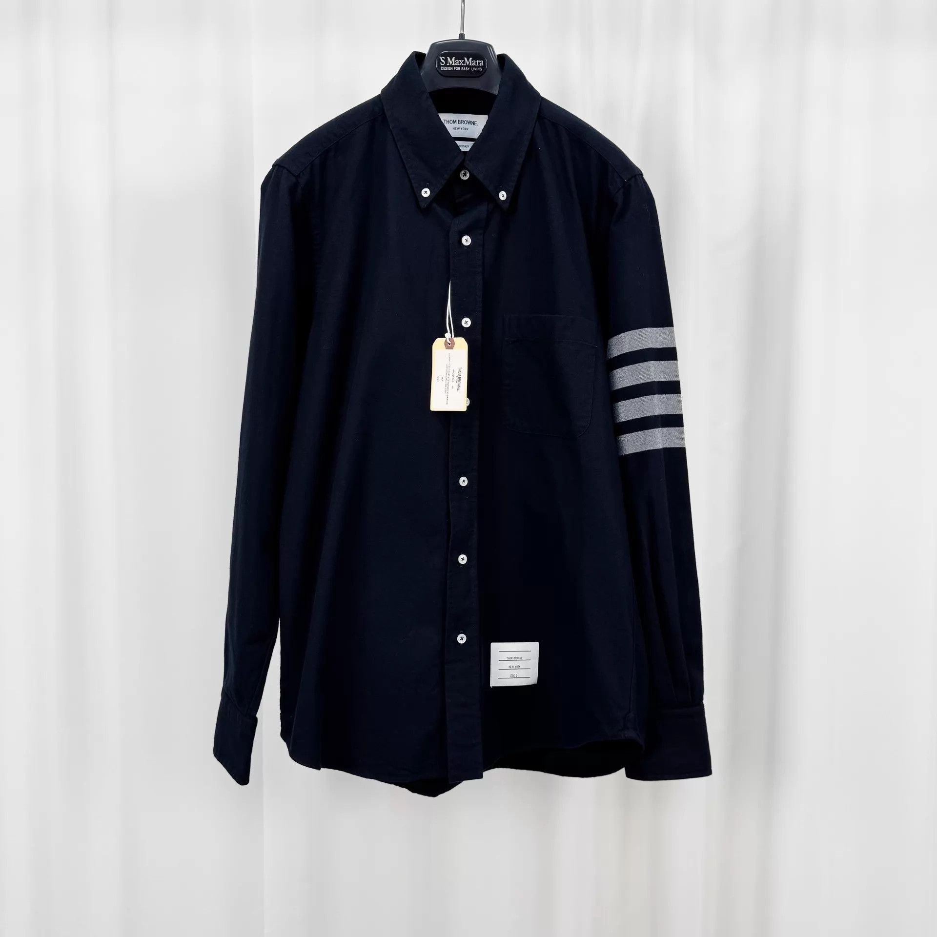 Thom Browne Thom Browne 4-Bar Shirt Size 2 New Size US M / EU 48-50 / 2 - 1 Thumbnail