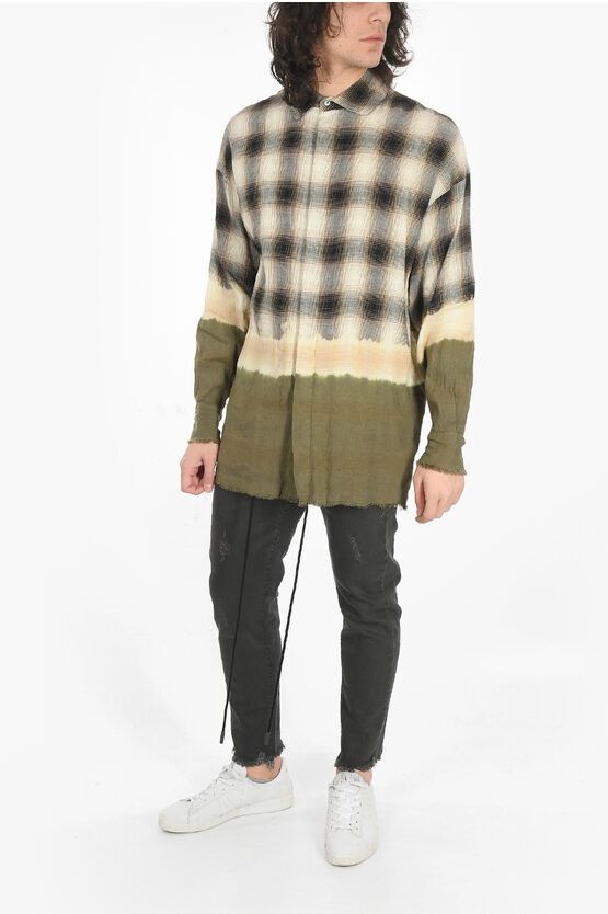 Palm Angels o1y0325 Logo Checked Shirt in Multicolor Size US M / EU 48-50 / 2 - 5 Thumbnail