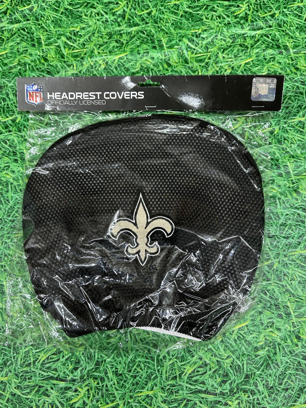 NFL NEW ORLEANS SAINTS NFL HEAD REST COVERS NEW Size ONE SIZE - 1 Thumbnail
