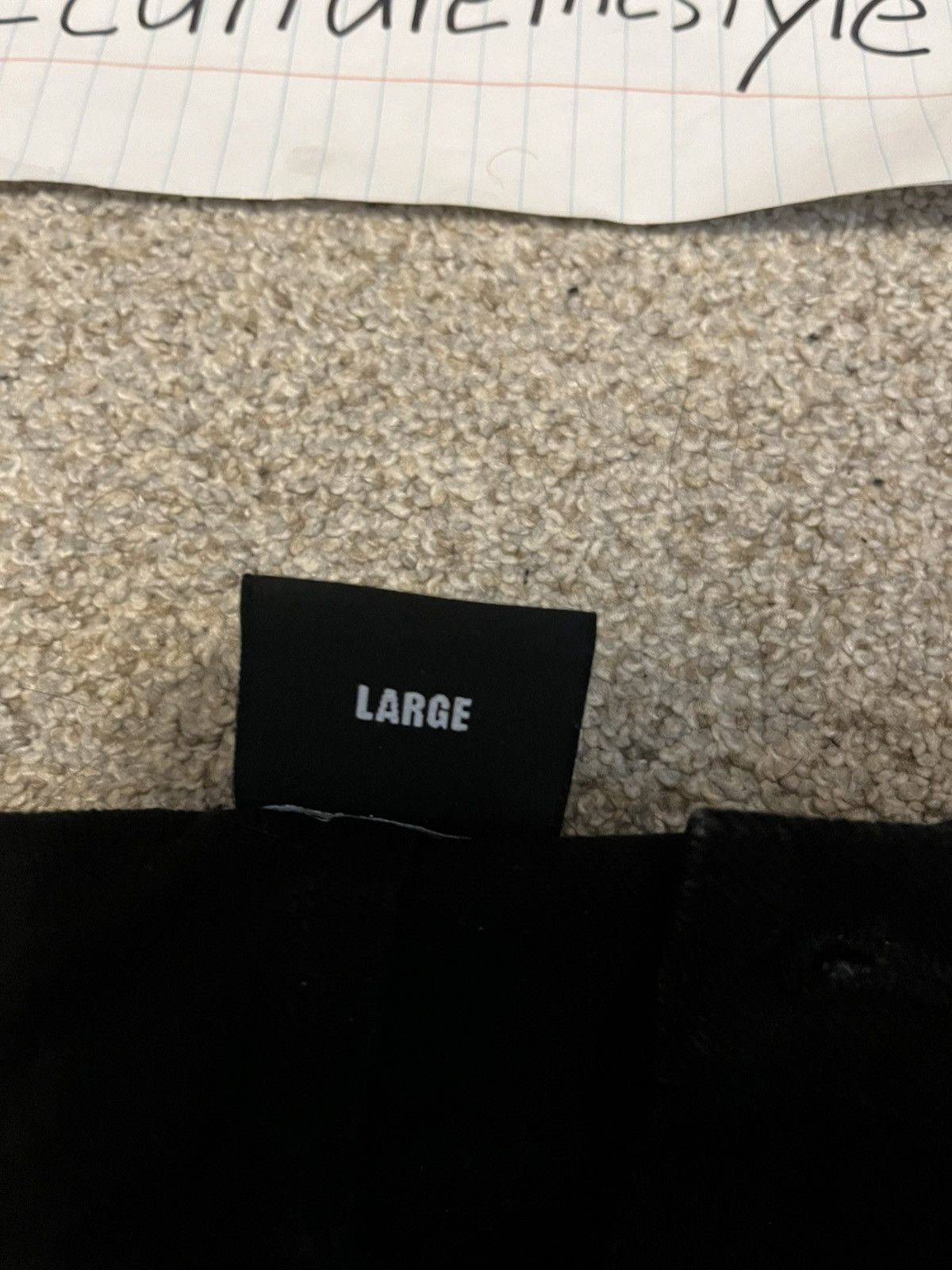 Revenge Revenge Black Jeans Embroidered Denim Size US 32 / EU 48 - 4 Thumbnail