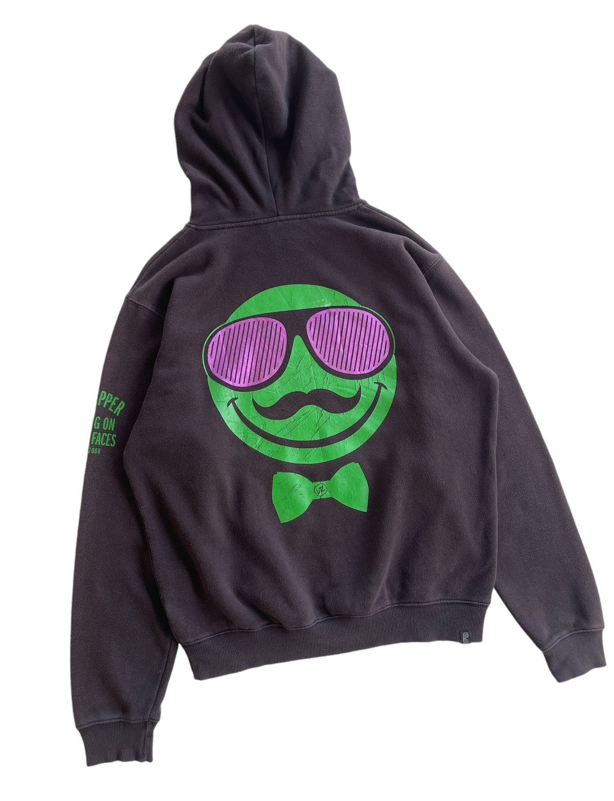VonZipper Vonzipper Smile Faces Sunfaded Hoodies Size US L / EU 52-54 / 3 - 5 Thumbnail