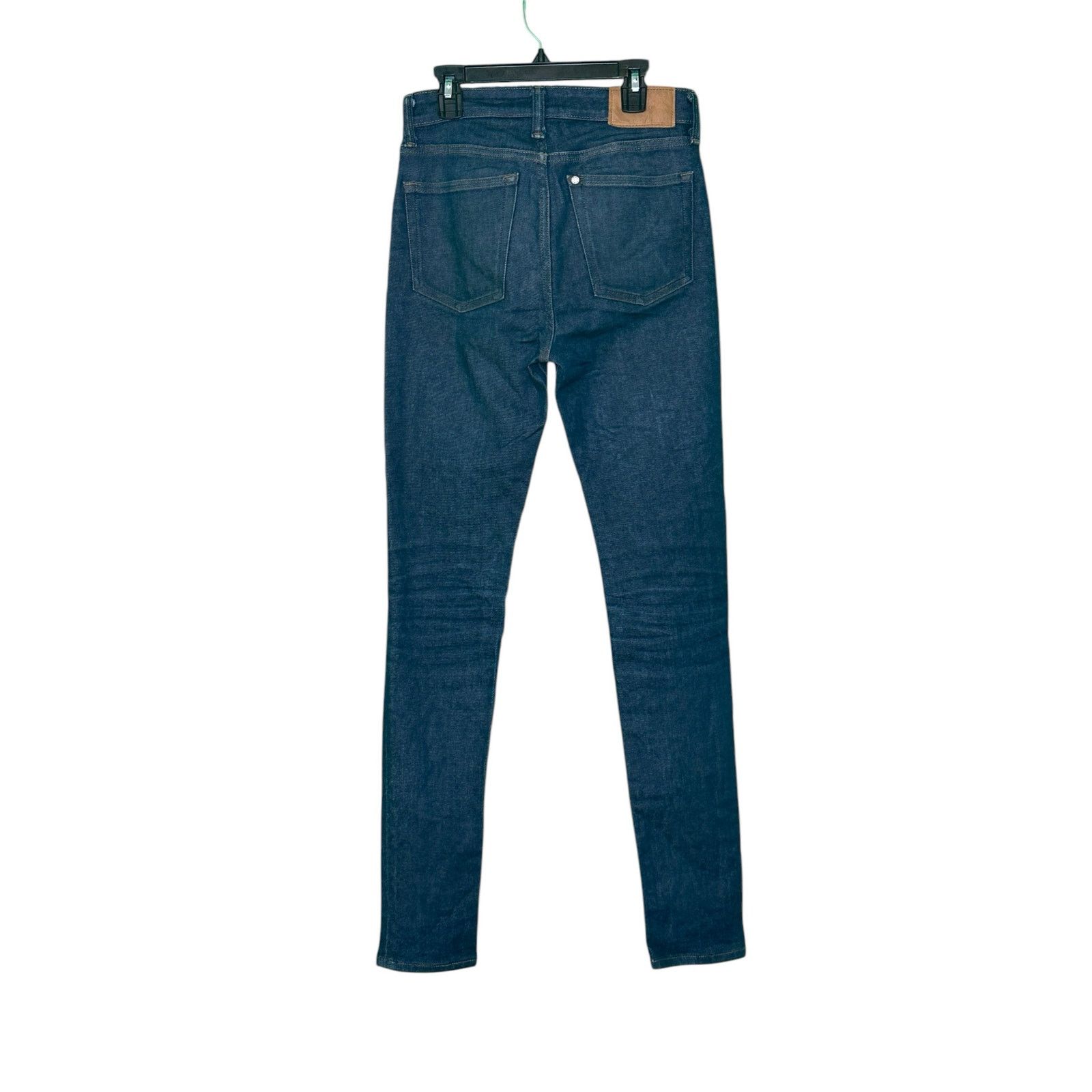 H&M H&M Denim blue dark wash skinny jeans size 28 Size 27" / US 4 / IT 40 - 2 Thumbnail