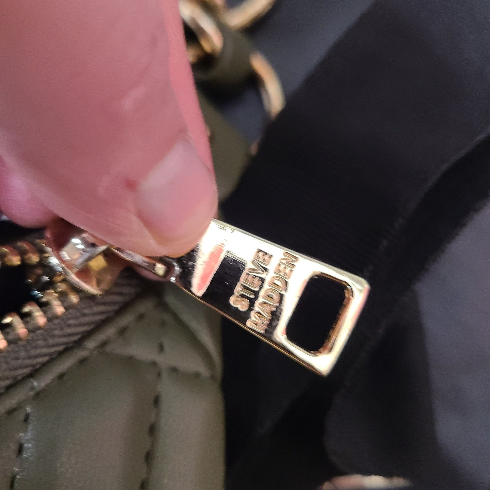 Steve Madden Steve Madden earthy green gold fanny pack bum bag Size ONE SIZE - 3 Thumbnail