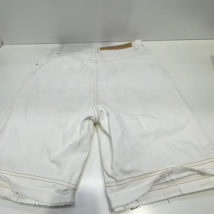 Lanvin Lanvin Vintage Straight-Cut Cotton Casual Pants -2508 Size US 30 / EU 46 - 9 Thumbnail