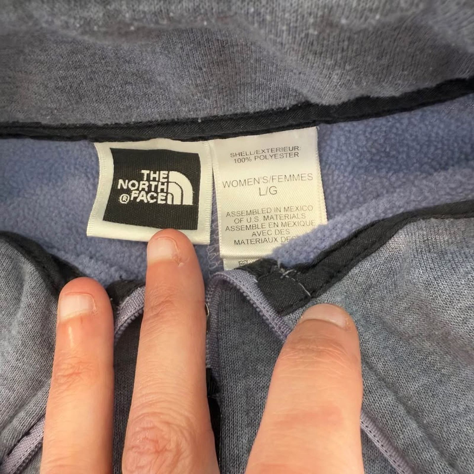 The North Face Vintage The North Face Zip Pullover Sweatshirt Womens Large Size L / US 10 / IT 46 - 5 Thumbnail