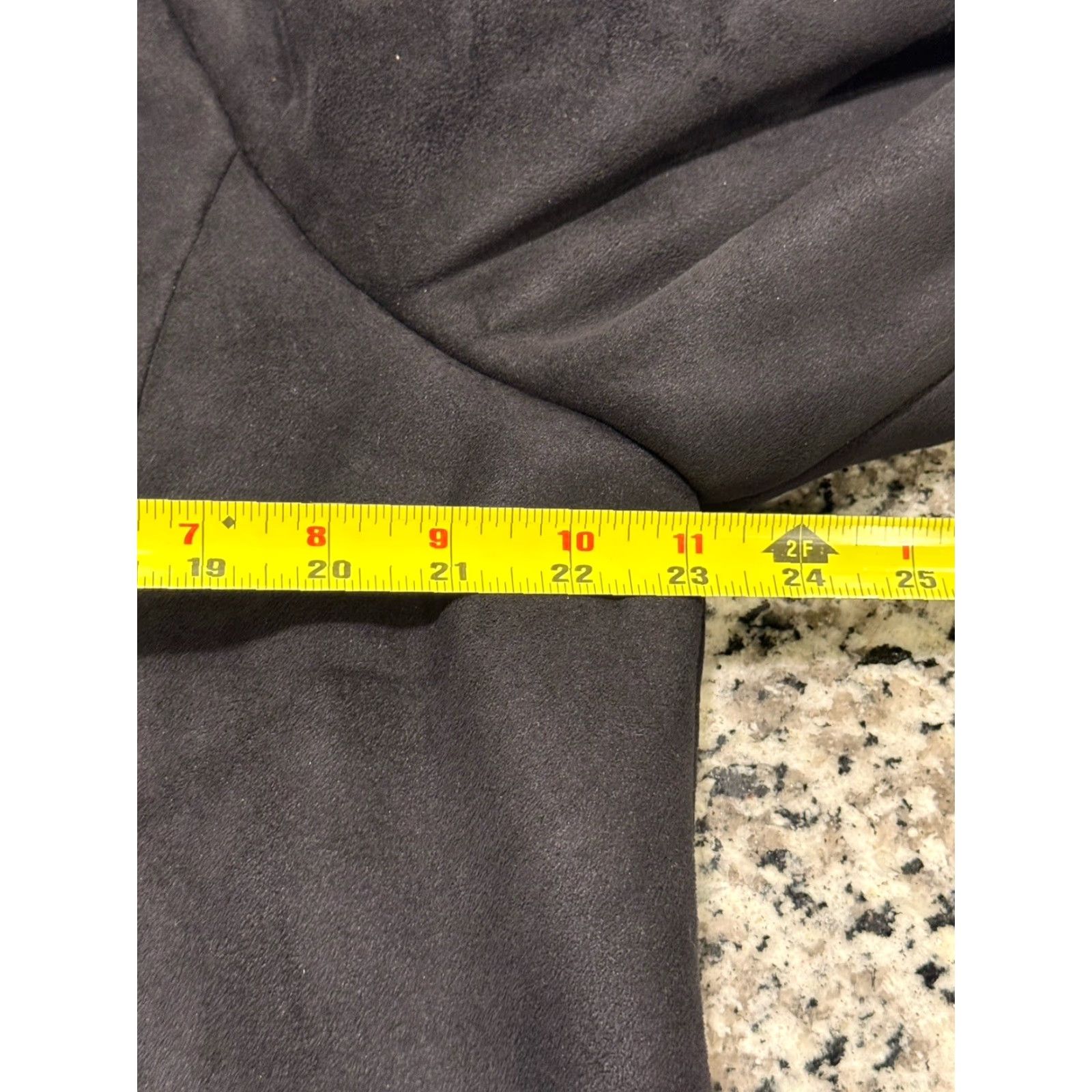 Vintage VTG 90s Marvin Richards Black Faux Suede Spiral Faux Fur Lined Coat Womens XL Size XL / US 12-14 / IT 48-50 - 3 Thumbnail