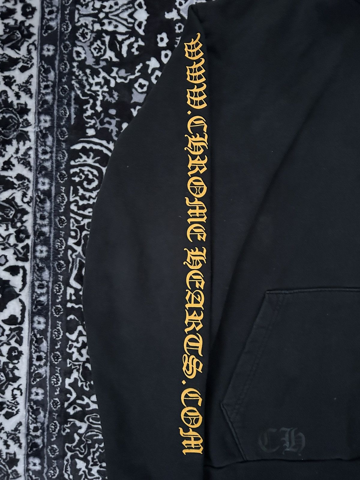 Chrome Hearts Chrome Hearts gold Online exclusive horseshoe hoodie CLEAN! Size US S / EU 44-46 / 1 - 2 Thumbnail