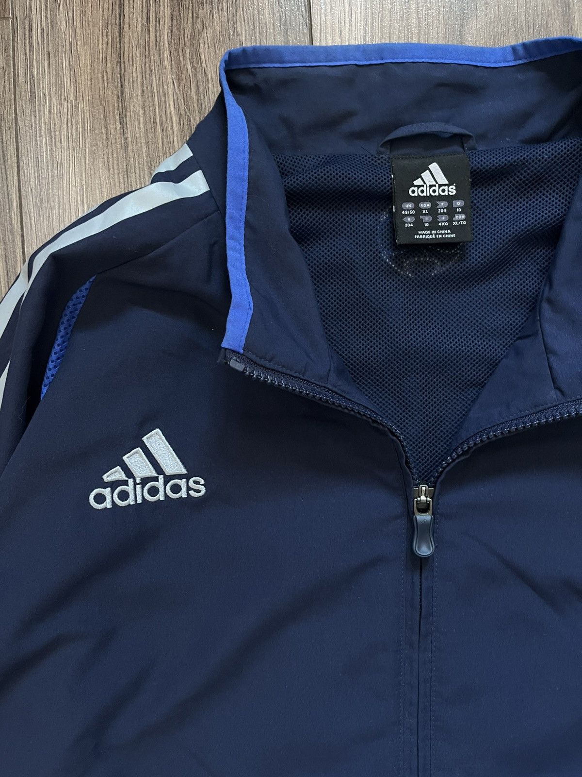 Vintage Chelsea 2006/2007 Football Soccer Track Jacket Dark Blue XL Size US XL / EU 56 / 4 - 8 Thumbnail