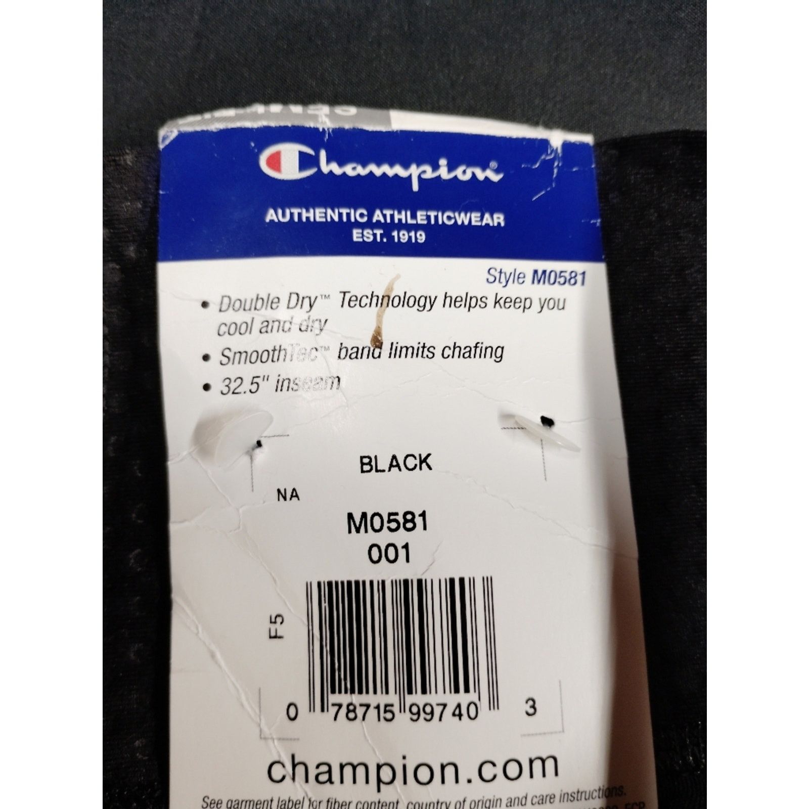 Champion Champion Black SmoothTec Wide-Leg Pants Size 32" / US 10 / IT 46 - 3 Thumbnail