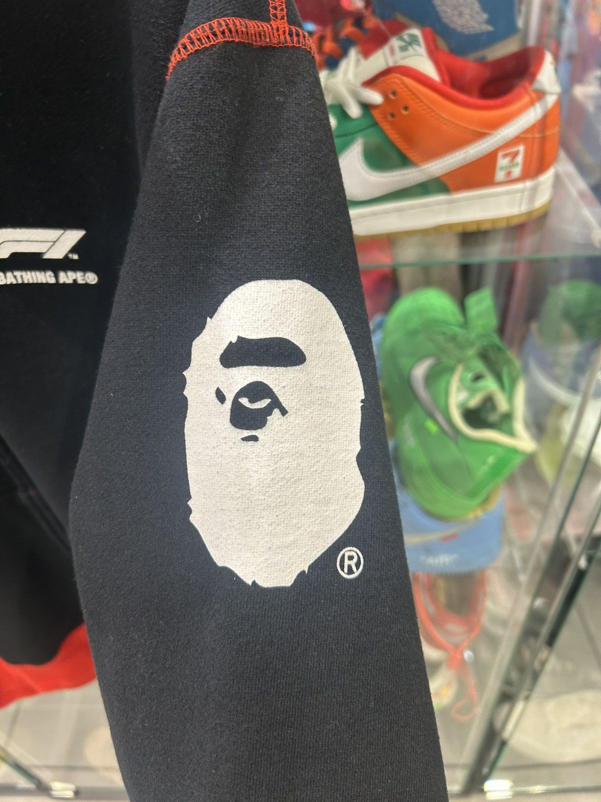 Bape Bape x F1 shark hoodie full zip black Size US XL / EU 56 / 4 - 4 Thumbnail
