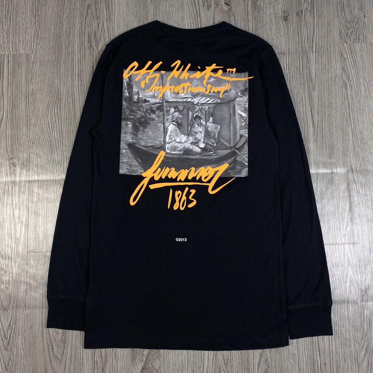 Off-White Off-White S/S 19 Impressionism Roundneck Sweater Size US S / EU 44-46 / 1 - 10 Thumbnail