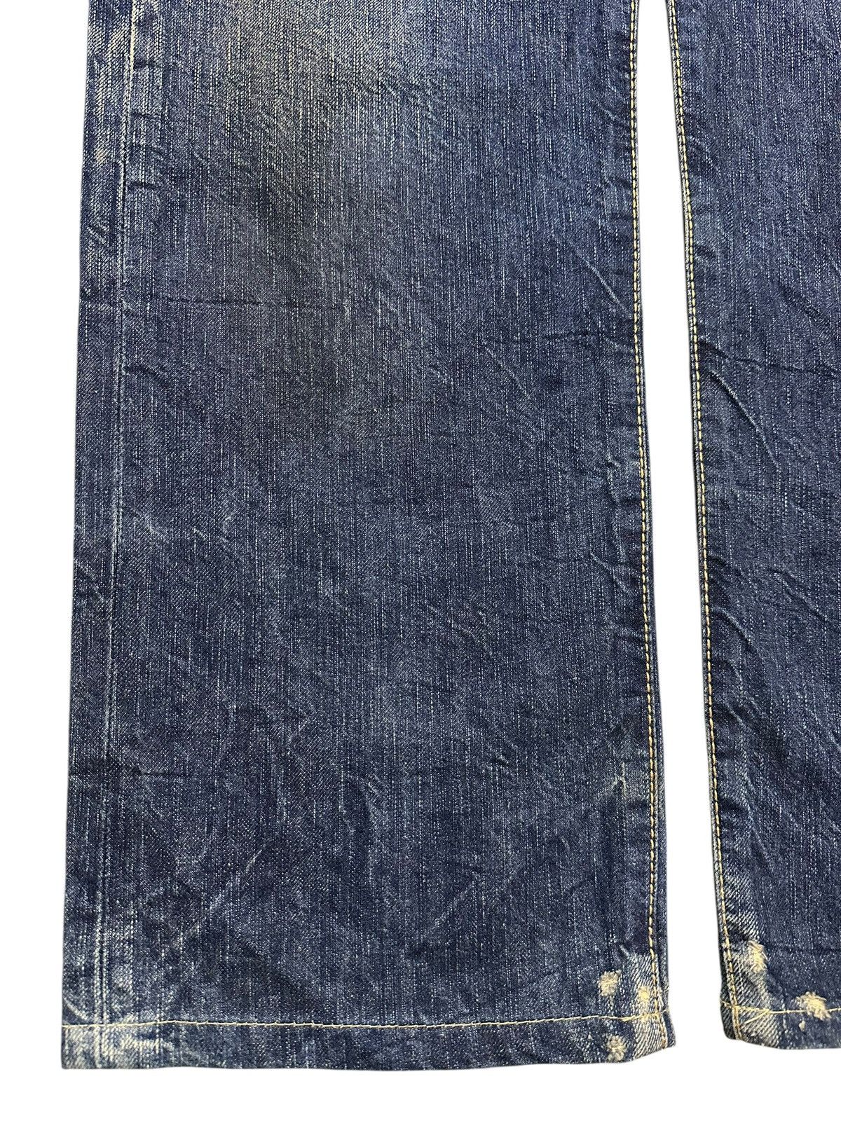 Edwin Vintage Edwin Mud Wash Style Distress Style Loose Jeans Size US 34 / EU 50 - 7 Thumbnail
