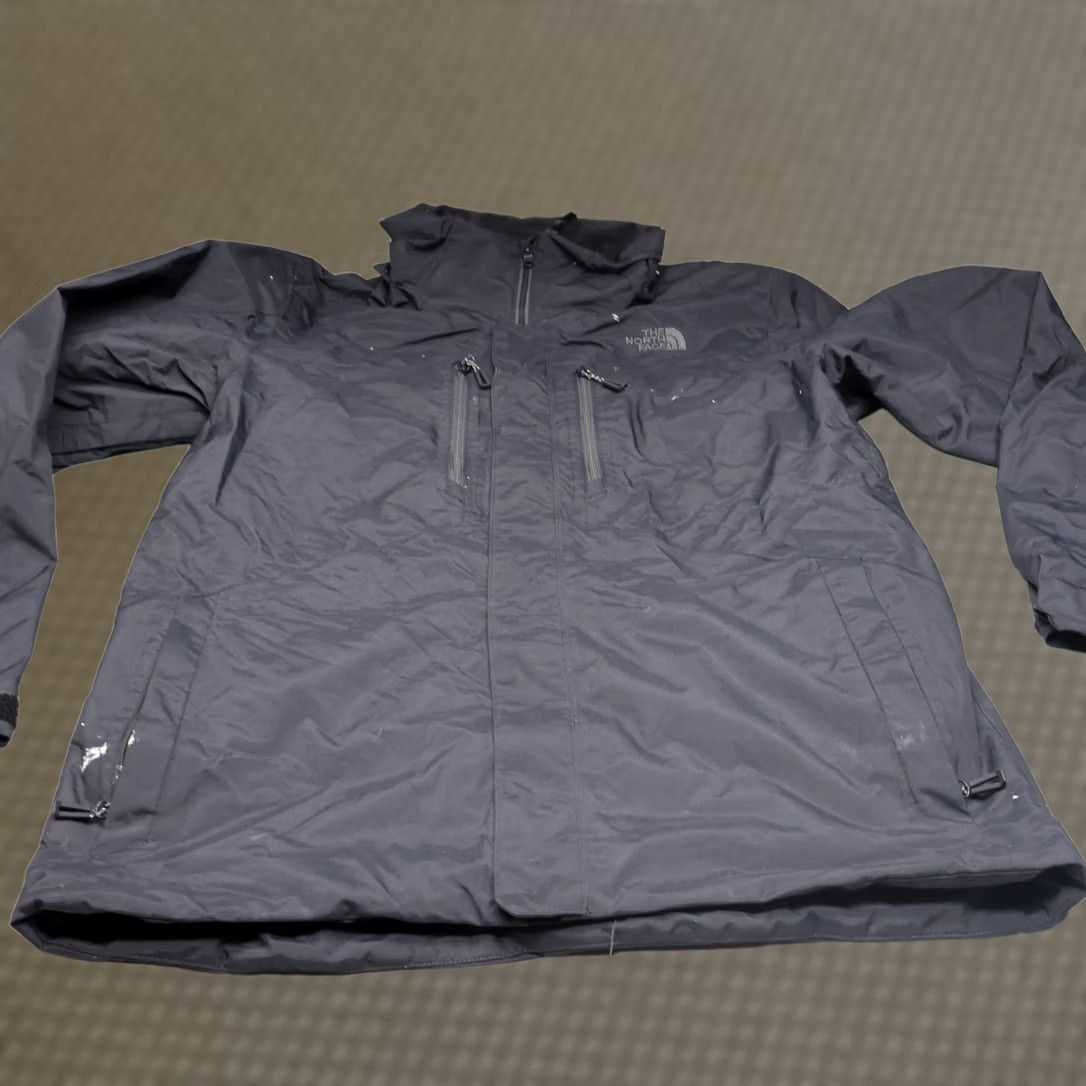 The North Face The North Face Jacket Men L Black 3-in-1 Shell Rain Waterproof Windproof Full Zip Pockets Casual Hiking Spring Fall Size US L / EU 52-54 / 3 - 1 Thumbnail