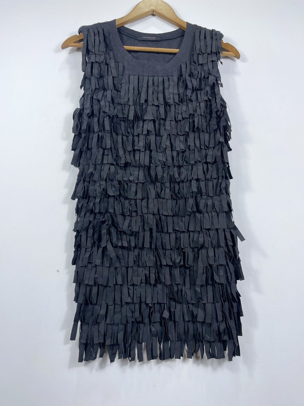 Japanese Brand The Croquis fringe tank top y2k ifsixLgb style Size US M / EU 48-50 / 2 - 2 Thumbnail