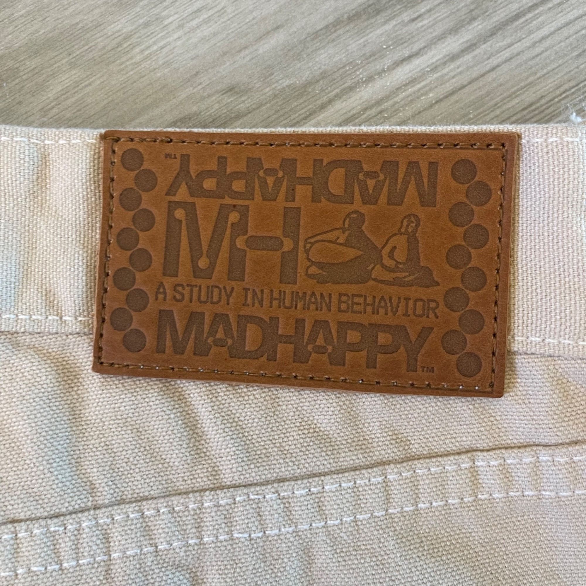Madhappy NEW MADHAPPY HUMAN BEHAVIOR KHAKI PANTS SZ MEDIUM Size US 32 / EU 48 - 3 Thumbnail