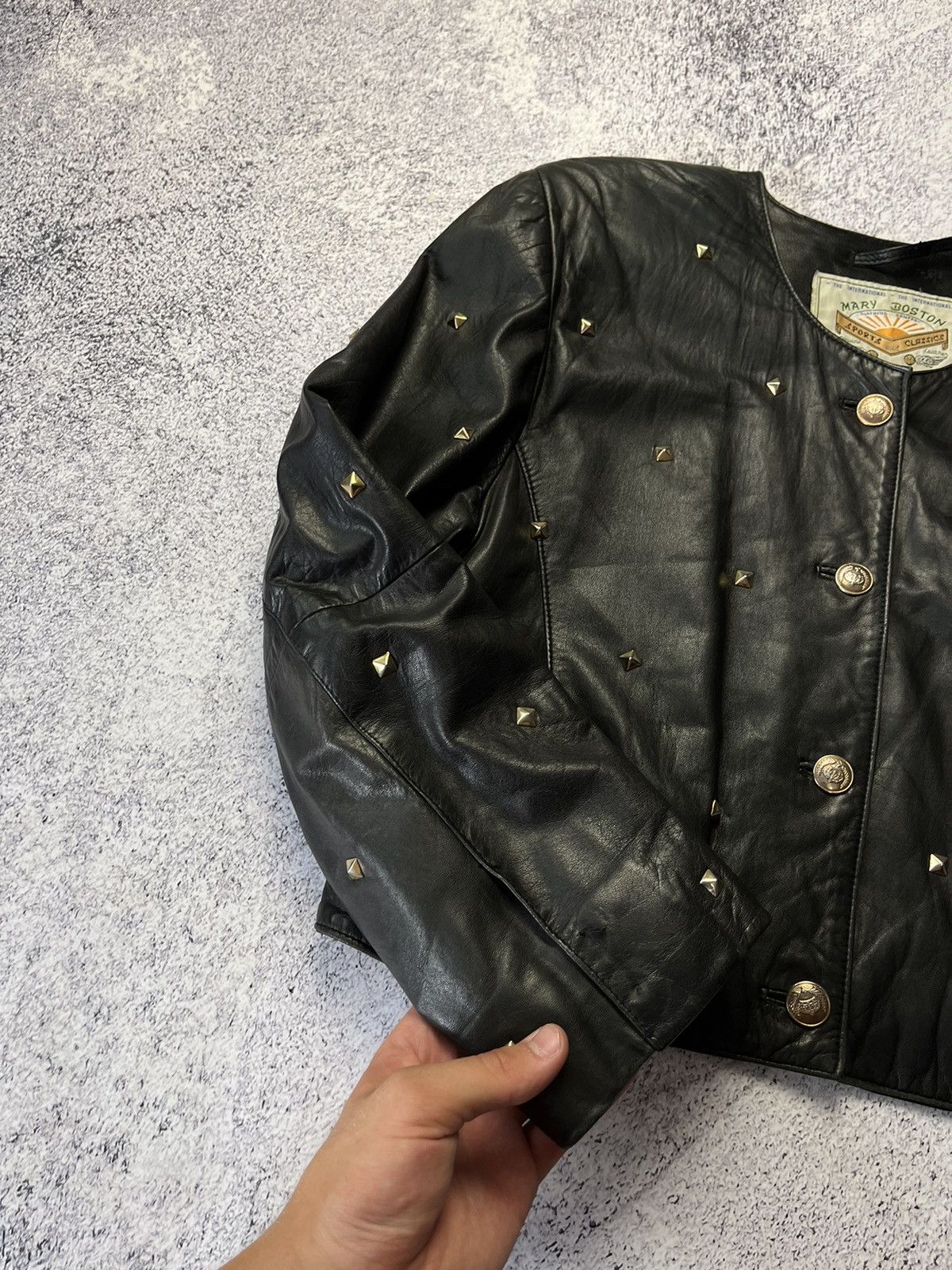 Vintage Crazy True Vintage Cycle Rider Leather Jacket Biker Rare Size S / US 4 / IT 40 - 7 Thumbnail