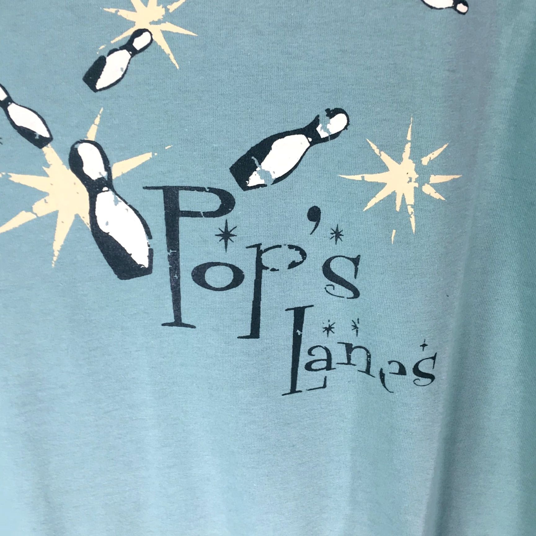 Vintage Pops Lanes Mens Casual Green Graphic T-Shirt Size XL - Sports Theme, Short Sleeve, Classic Fit Size US XL / EU 56 / 4 - 3 Thumbnail