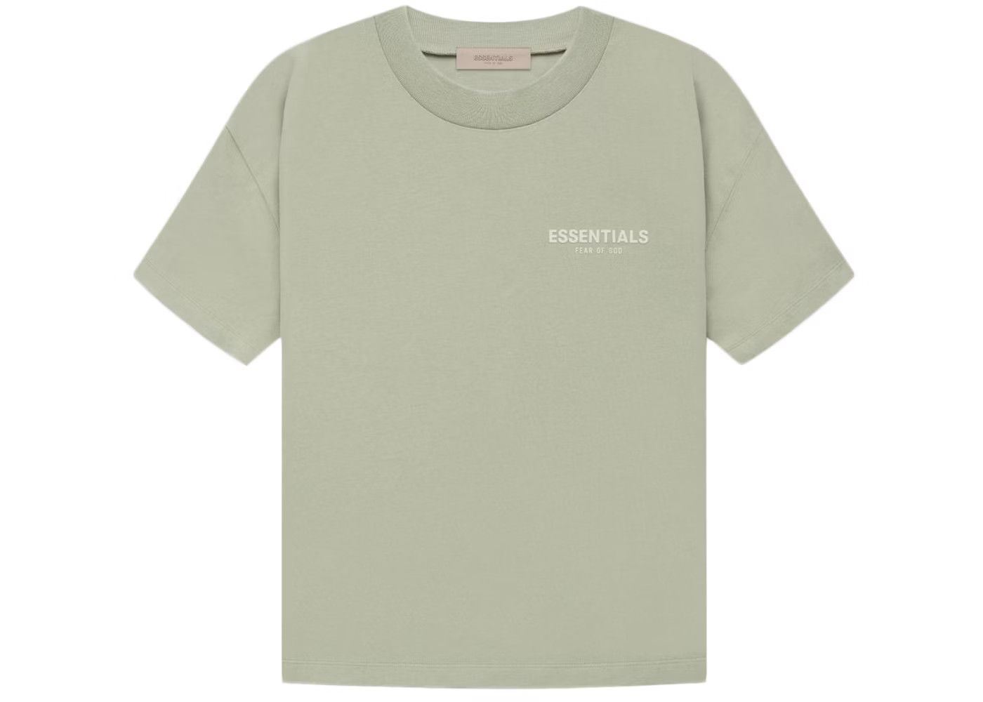 Essentials × Fear of God Fear of God Essentials T-shirt Seafoam Size US M / EU 48-50 / 2 - 1 Thumbnail