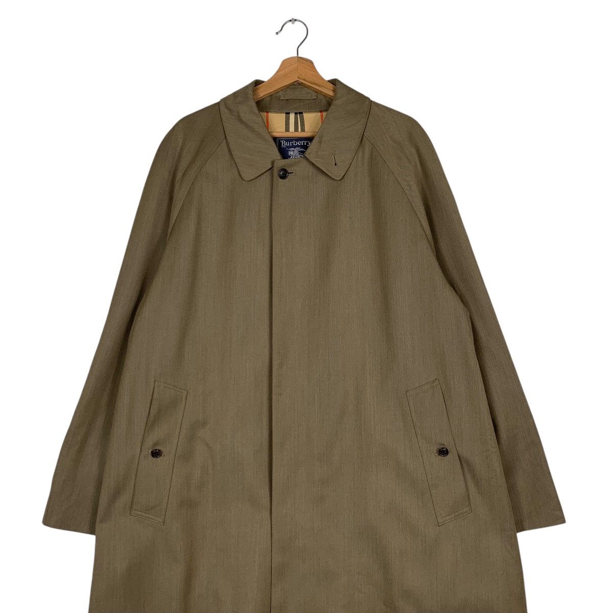 Burberry Vintage Burberrys Nova Check Trench Coat Size US M / EU 48-50 / 2 - 4 Thumbnail