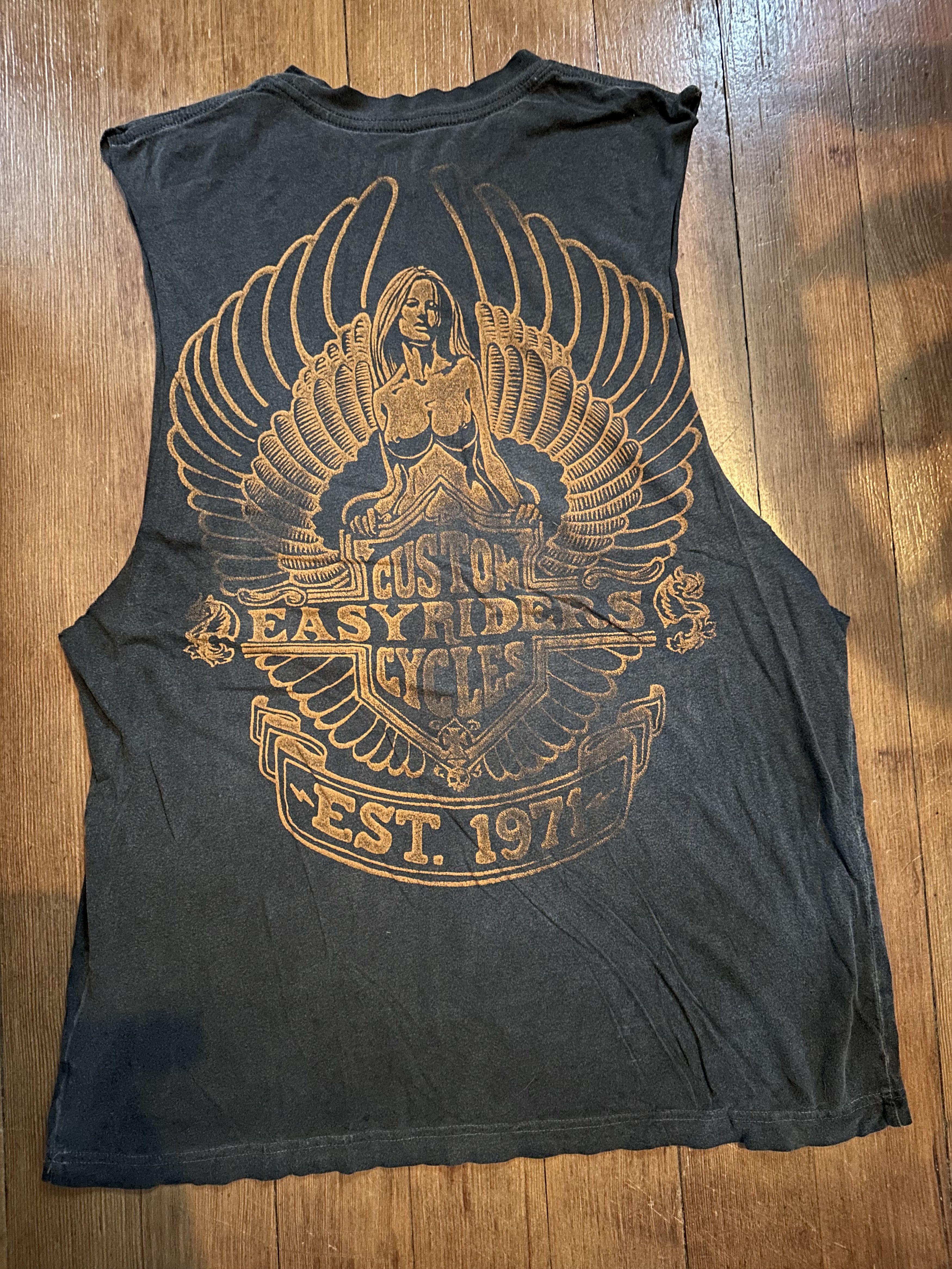 Affliction × Harley Davidson Vintage distressed Easyriders Affliction Harley biker shirt Size US M / EU 48-50 / 2 - 3 Thumbnail