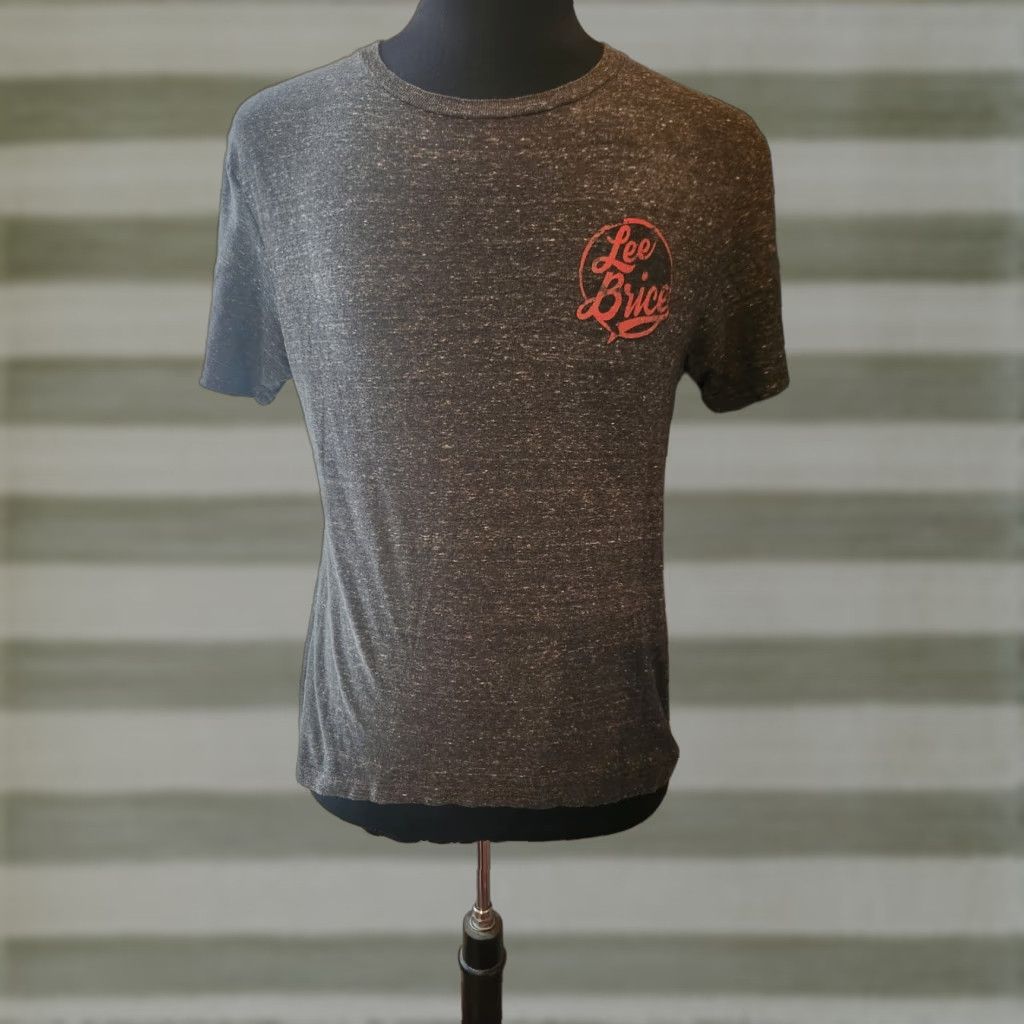 Lee Lee Brice Country Music Gray Double Sided T Shirt Man S Crew Neck Short Sleeve Cotton Polyester Graphic Print Regular Size Small Winter? Size US S / EU 44-46 / 1 - 1 Thumbnail