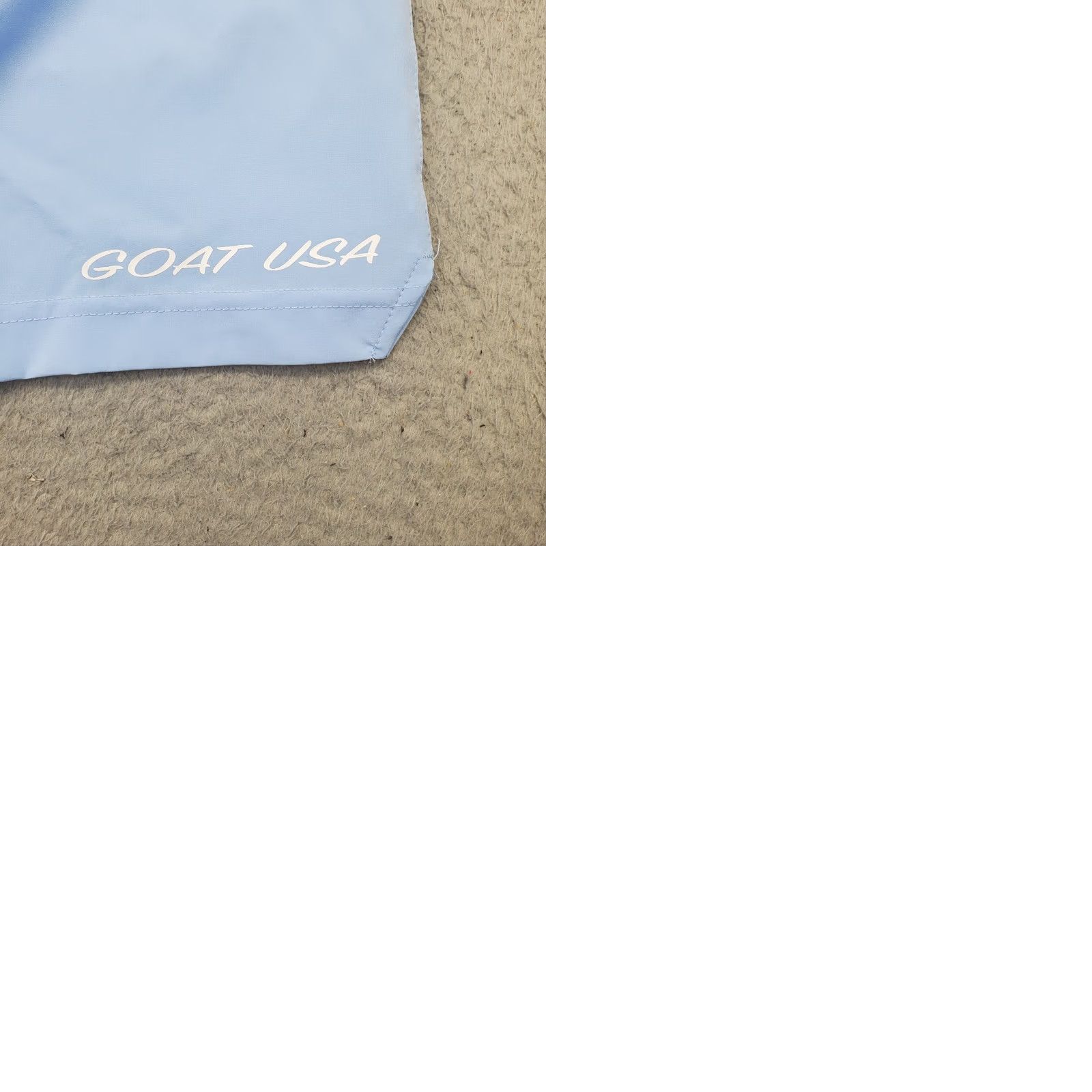 Vintage GOAT USA Shorts Womens M Blue Stretch Athletic Running Side Slit High Waist Size 32" / US 10 / IT 46 - 9 Thumbnail