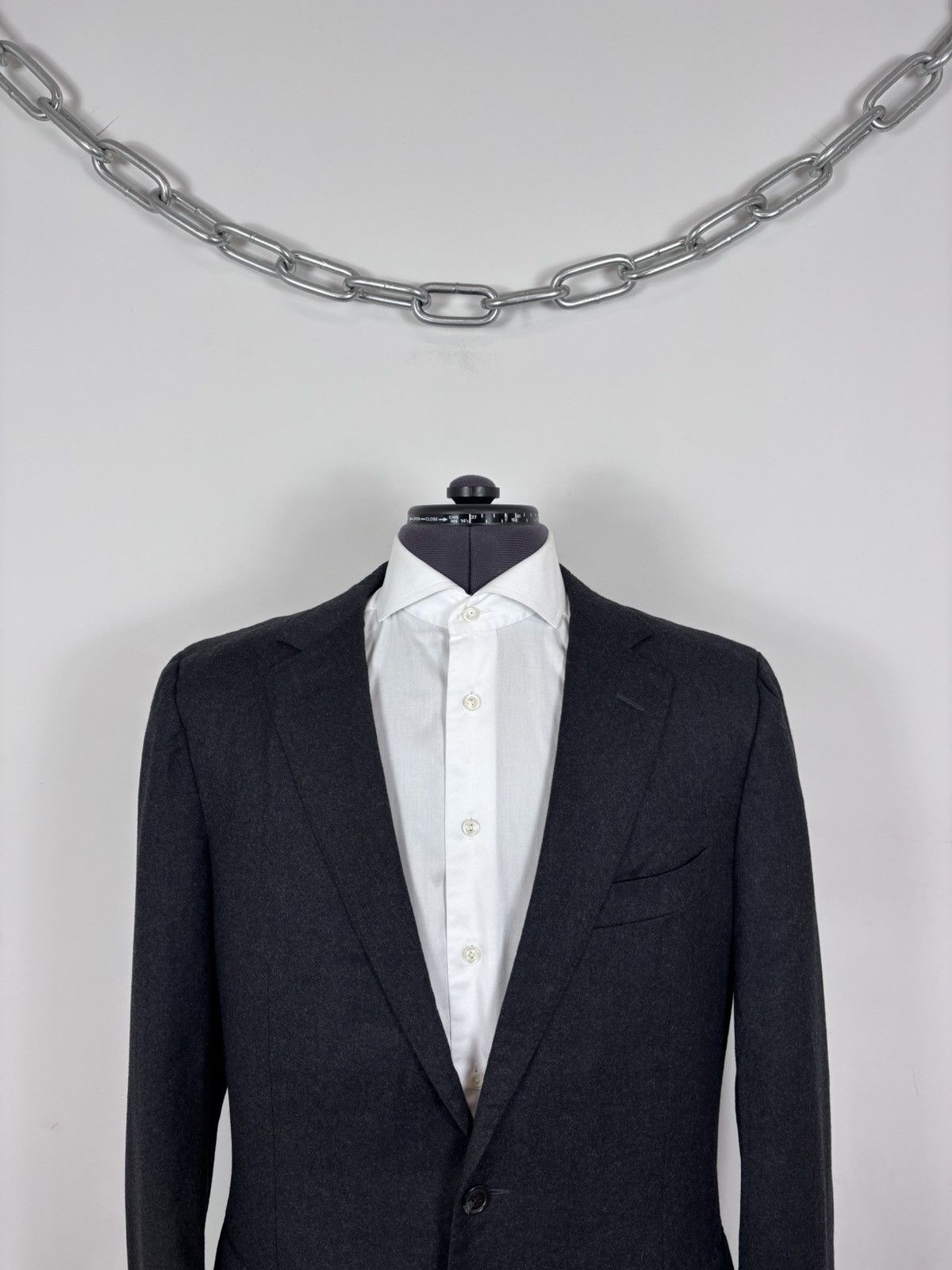 Suitsupply Suitsupply Men’s Charcoal Gray Wool Blazer Jacket 2-Buttons Size 42R - 2 Thumbnail