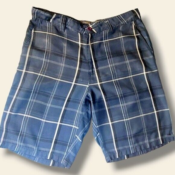 O'Neill O'Neill | Men's Plaid Blue Shorts | Size 34 | NEW | NWOT | Size US 34 / EU 50 - 1 Thumbnail